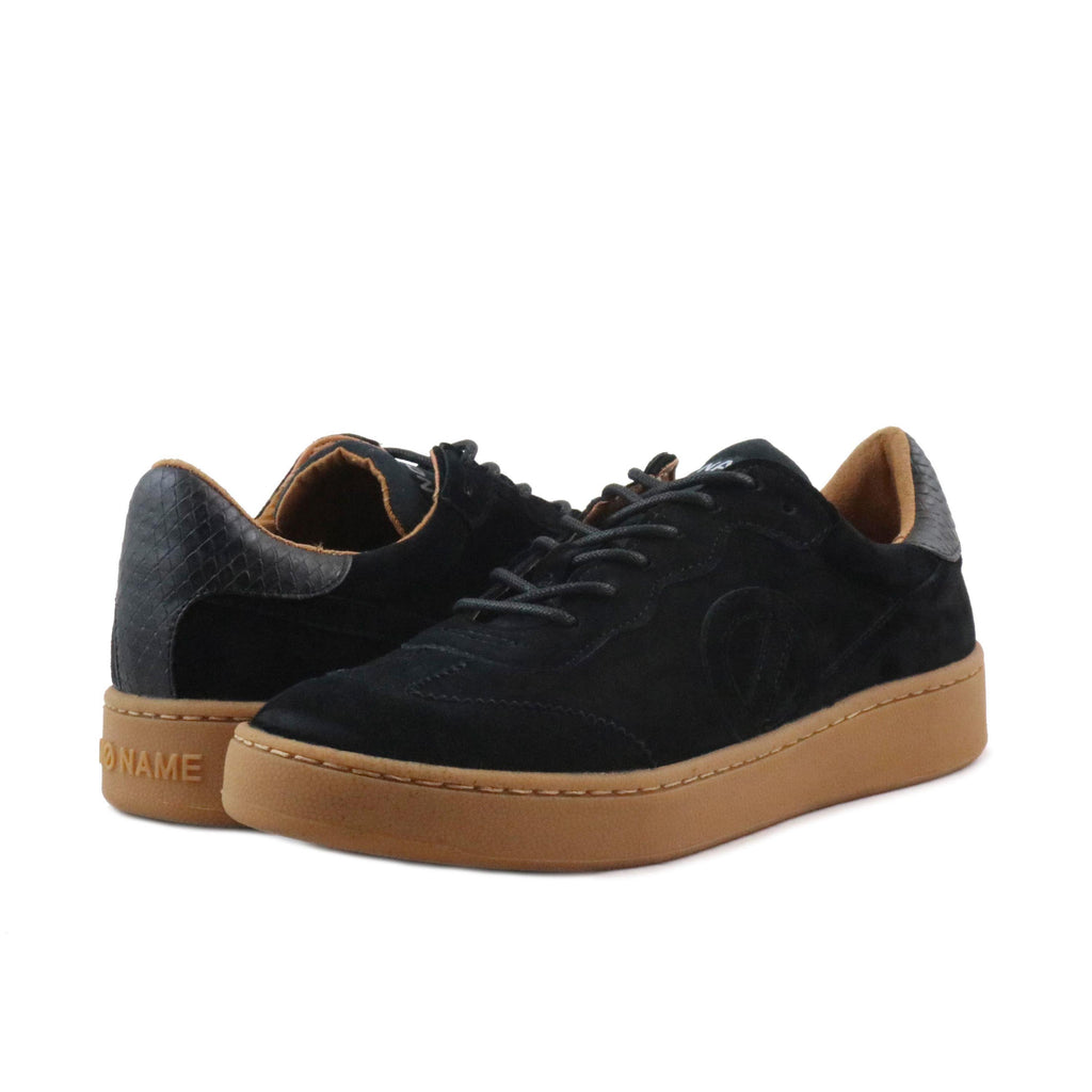 Zapatilla ante negro con cordón GAME No name - GAME-31-2.jpg