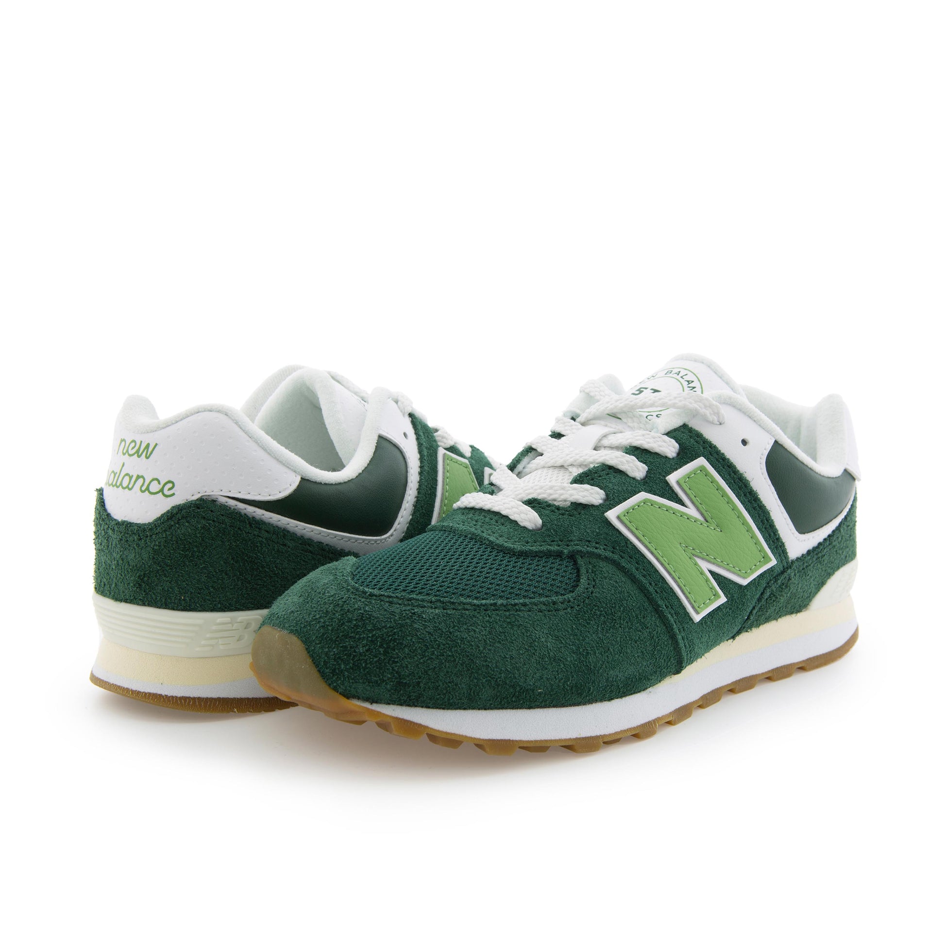 Deportiva verde/verde claro con cordón GC574CO1 New Balance - GC574CO1-518-2.jpg