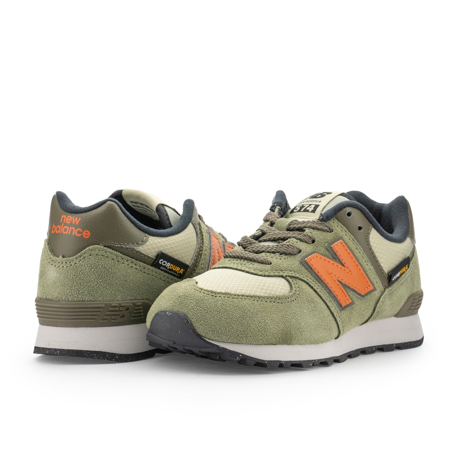 Deportiva verde/naranja con cordón GC574SOF New Balance - GC574SOF-292-2.jpg