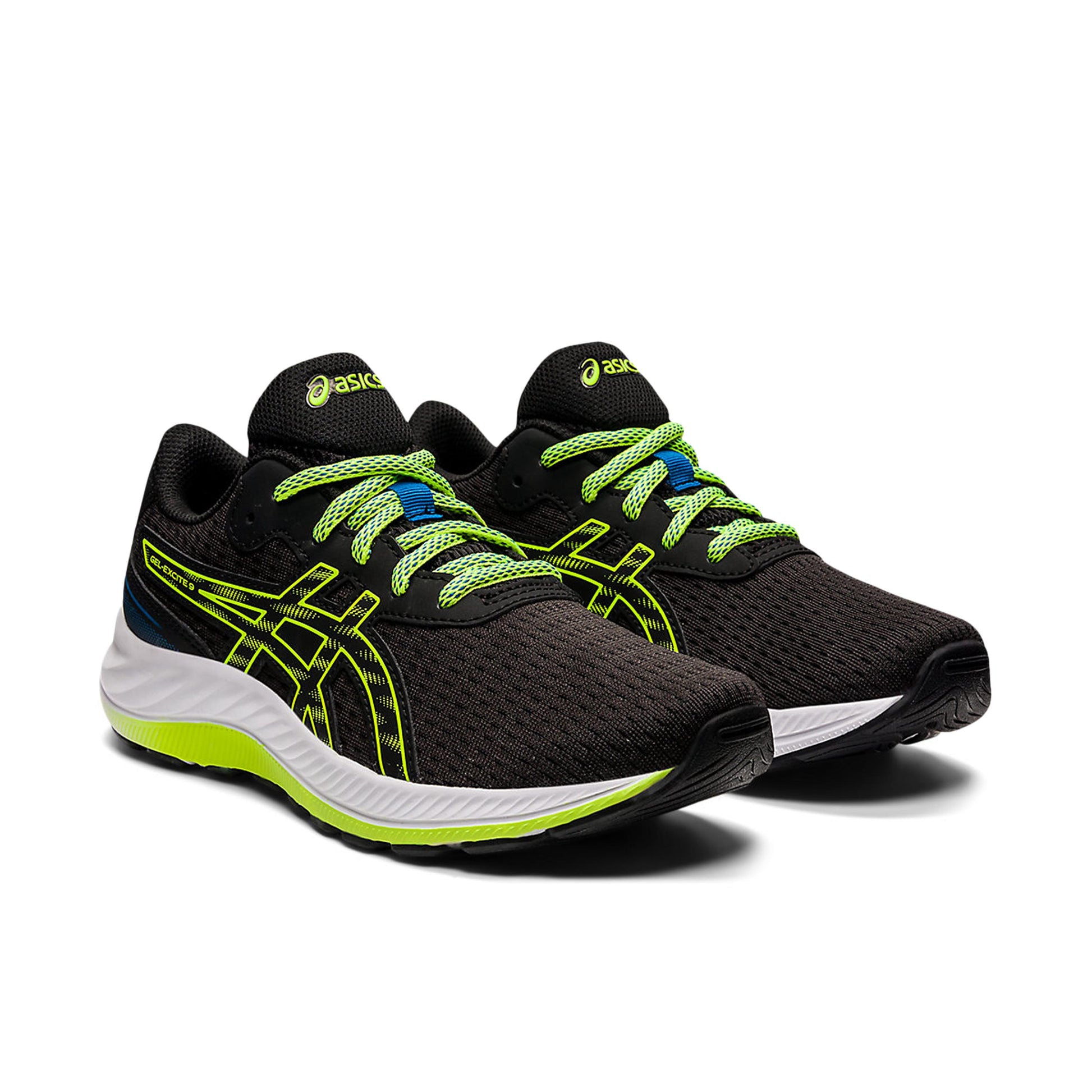Deportiva negro/verde con cordón GELEXCITE9GS de Asics - GELEXCITE9GS-304-3.jpg