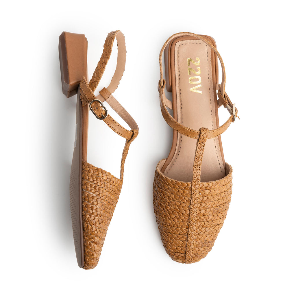 Sandalias camel GERALDINE 220V