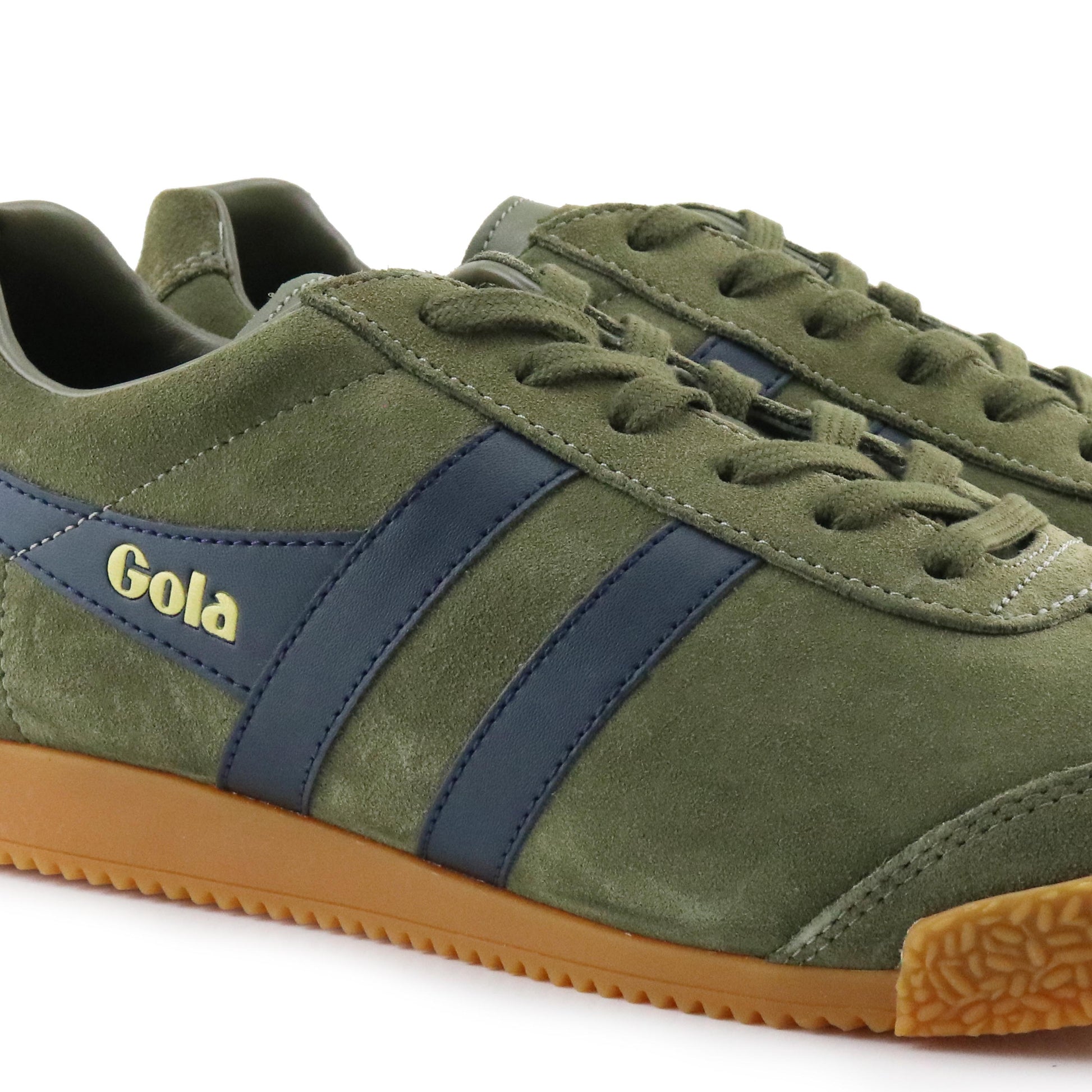 Deportiva kaki/azul con cordón GOLAHARRIER de Gola - GOLAHARRIER-564-5.jpg