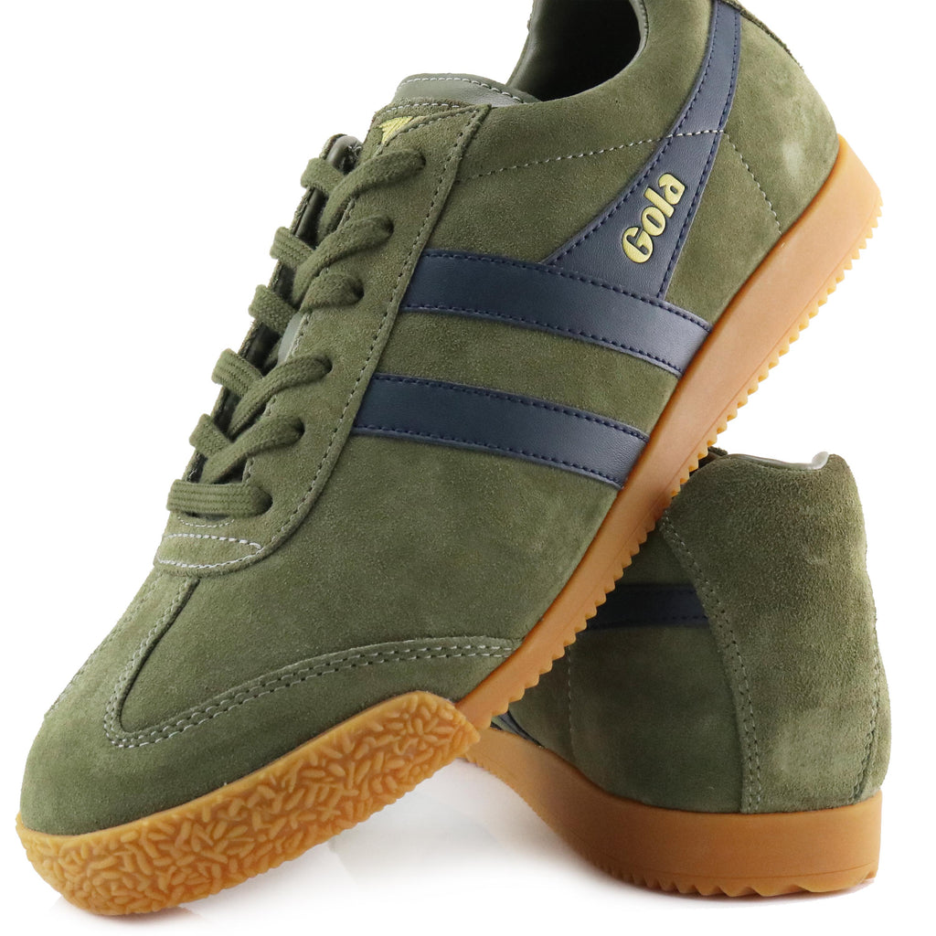 Deportiva kaki/azul con cordón GOLAHARRIER de Gola - GOLAHARRIER-564-6.jpg
