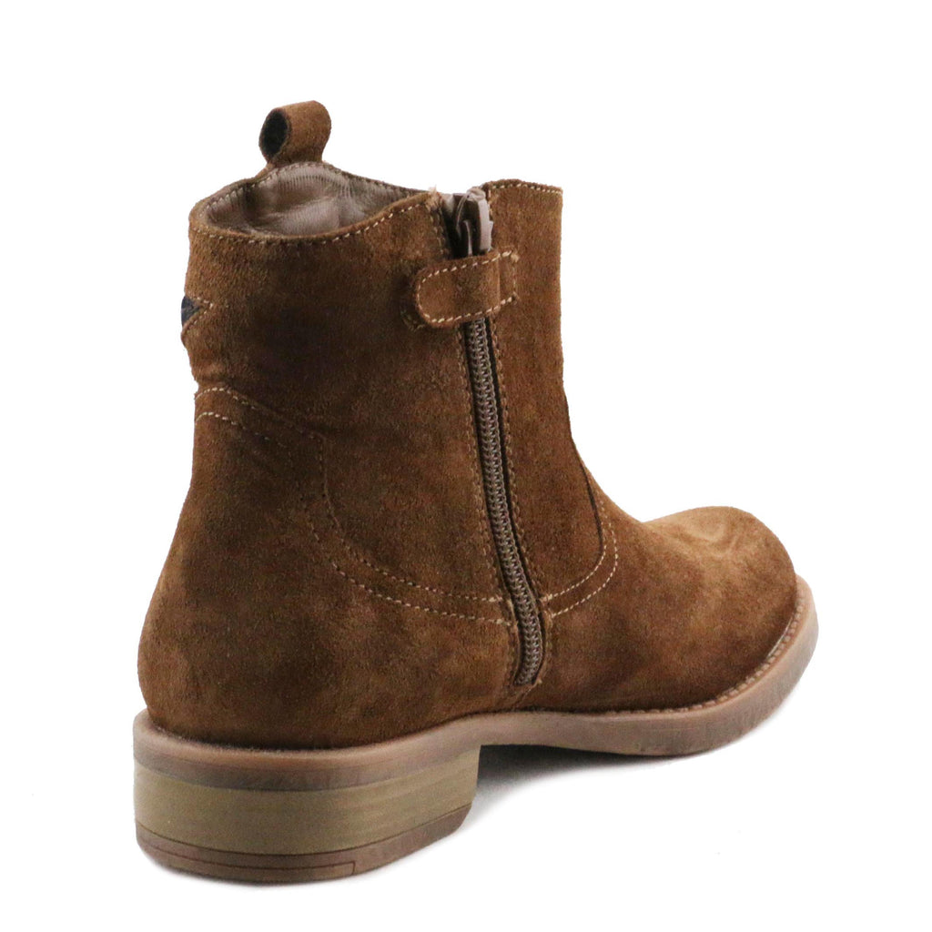 Botín ante cuero oscuro con cremallera GORUM Unisa - GORUM-80-3.jpg