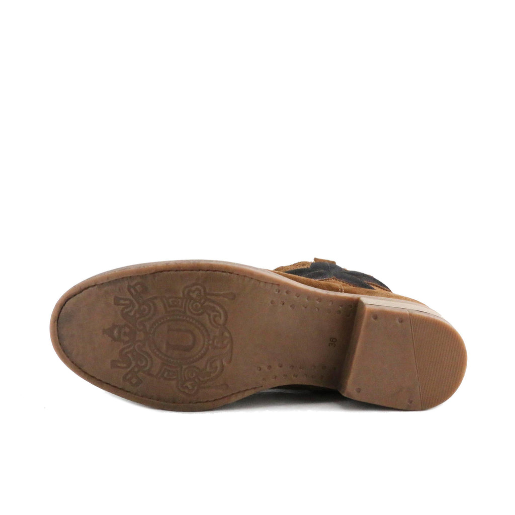 Botín ante cuero oscuro con cremallera GORUM Unisa - GORUM-80-4.jpg