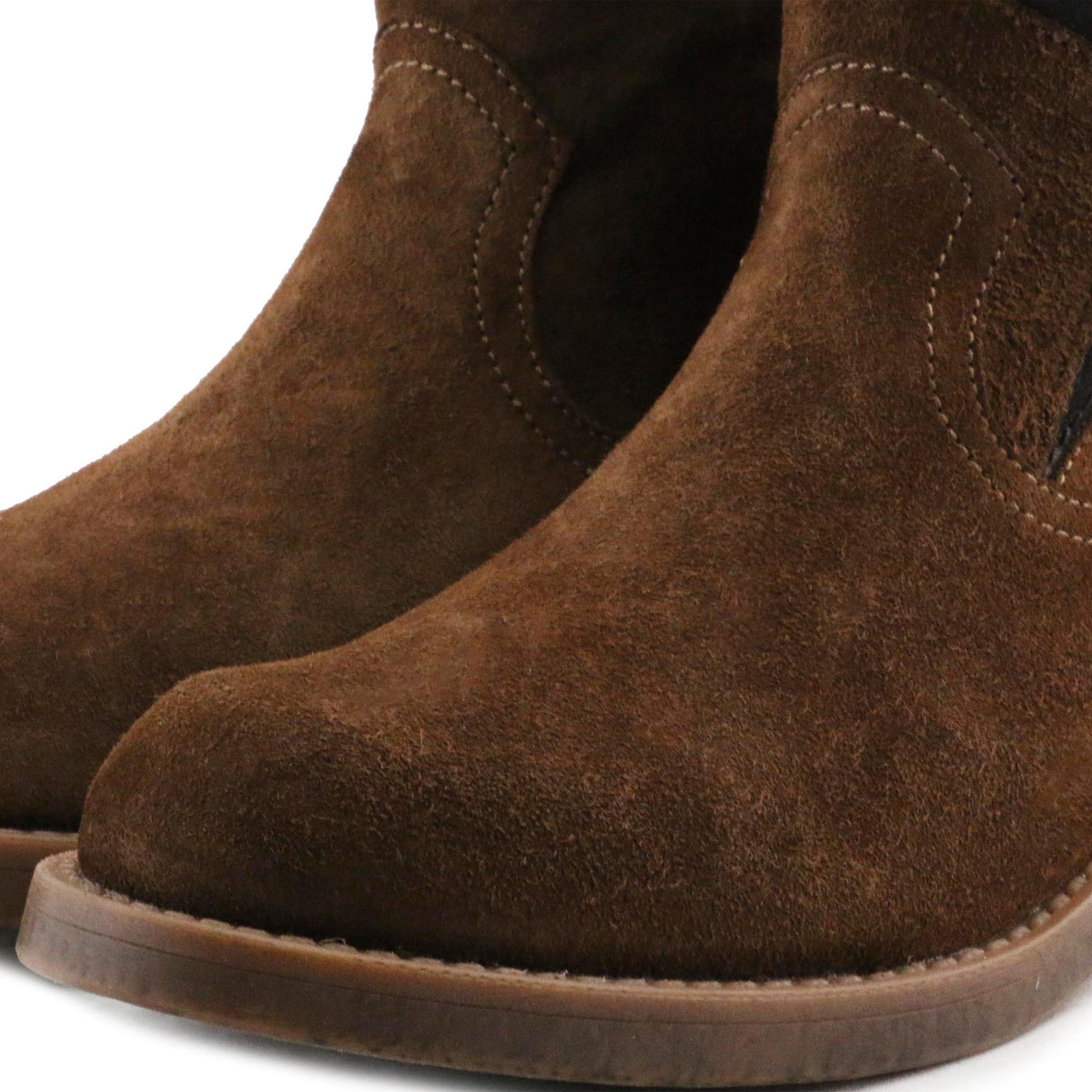 Botín ante cuero oscuro con cremallera GORUM Unisa - GORUM-80-5.jpg