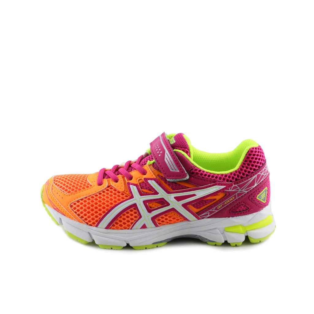 Deportiva naranja/fucsia con cordón y velcro GT1000VEL Asics - GT1000VEL-225-1.jpg