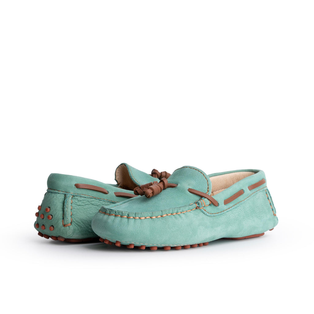 Mocasín bombé verde H1303T Jeromín