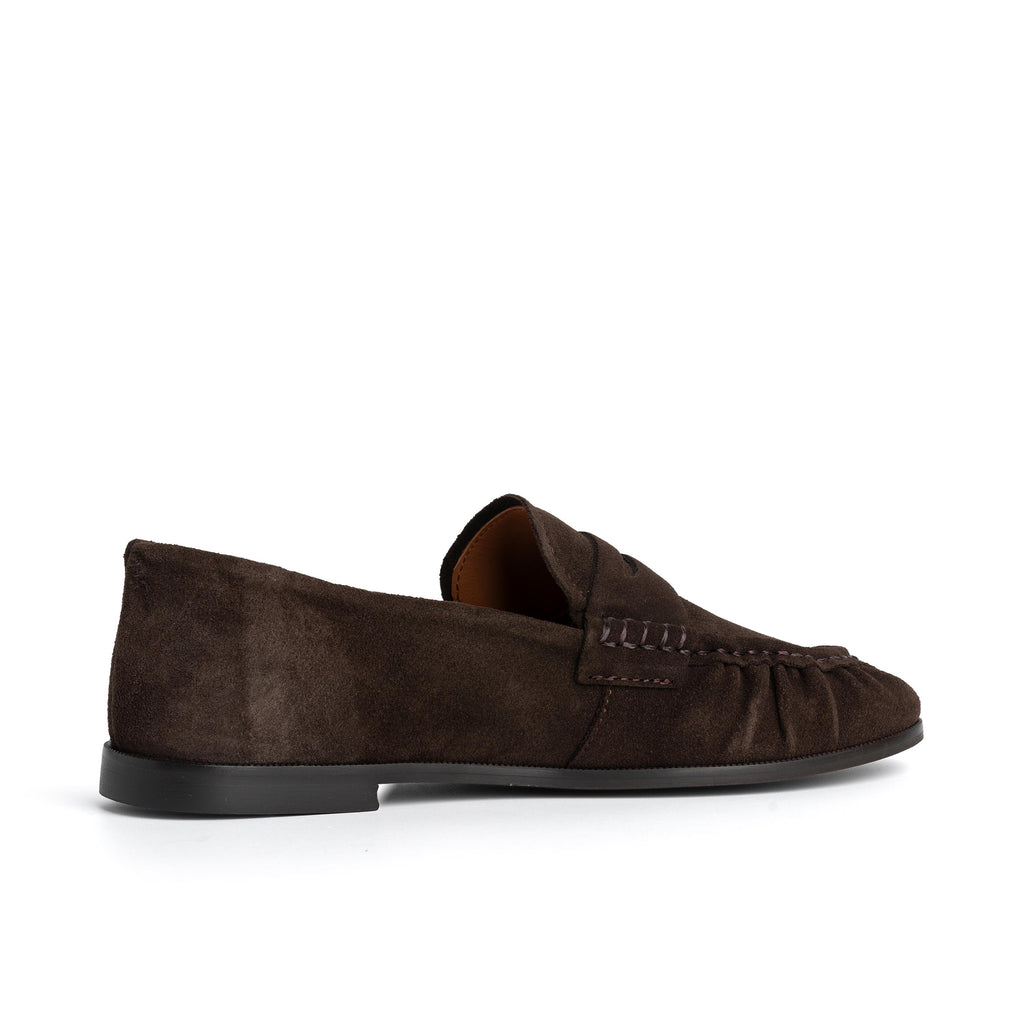Mocasín serraje marrón HANNA Castellano