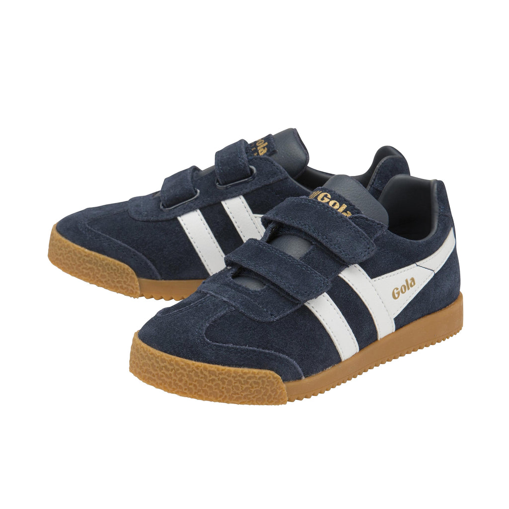 Deportiva azul/blanco con velcro HARRIERVEL de Gola - HARRIERVEL-235-4.jpg