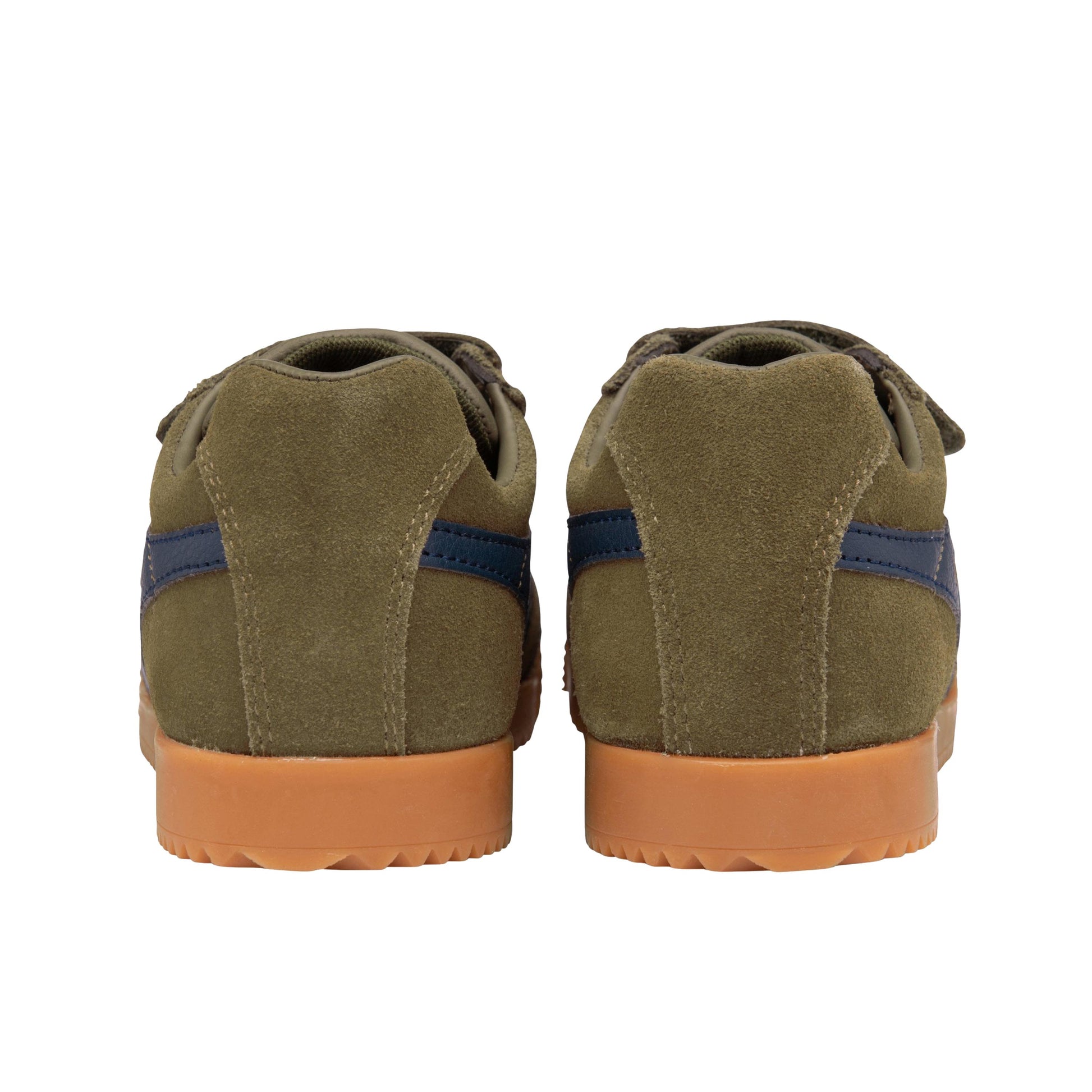 Deportiva kaki/azul con velcro HARRIERVEL de Gola - HARRIERVEL-564-3.jpg