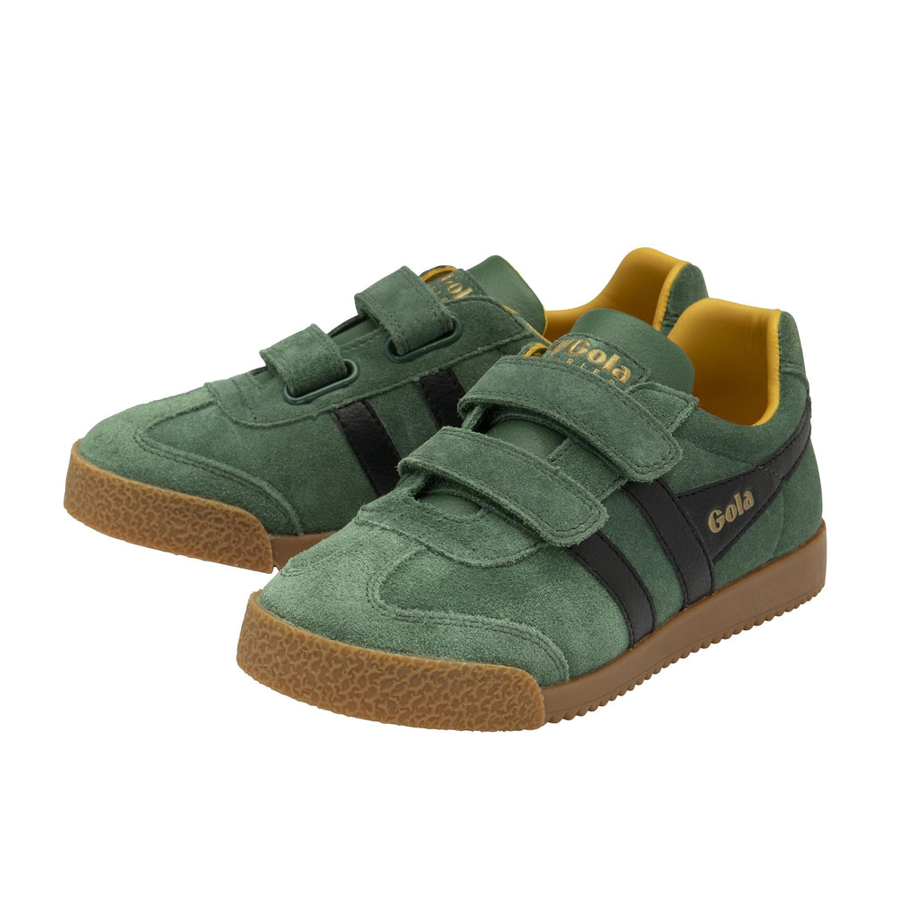 Deportiva verde/negro con velcro HARRIERVEL de Gola - HARRIERVEL-572-4.jpg