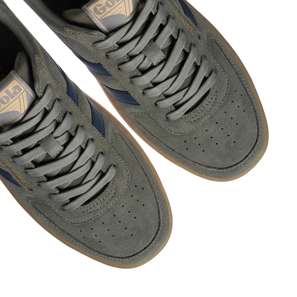 Deportiva gris/azul HAWKSUEDE86 Gola