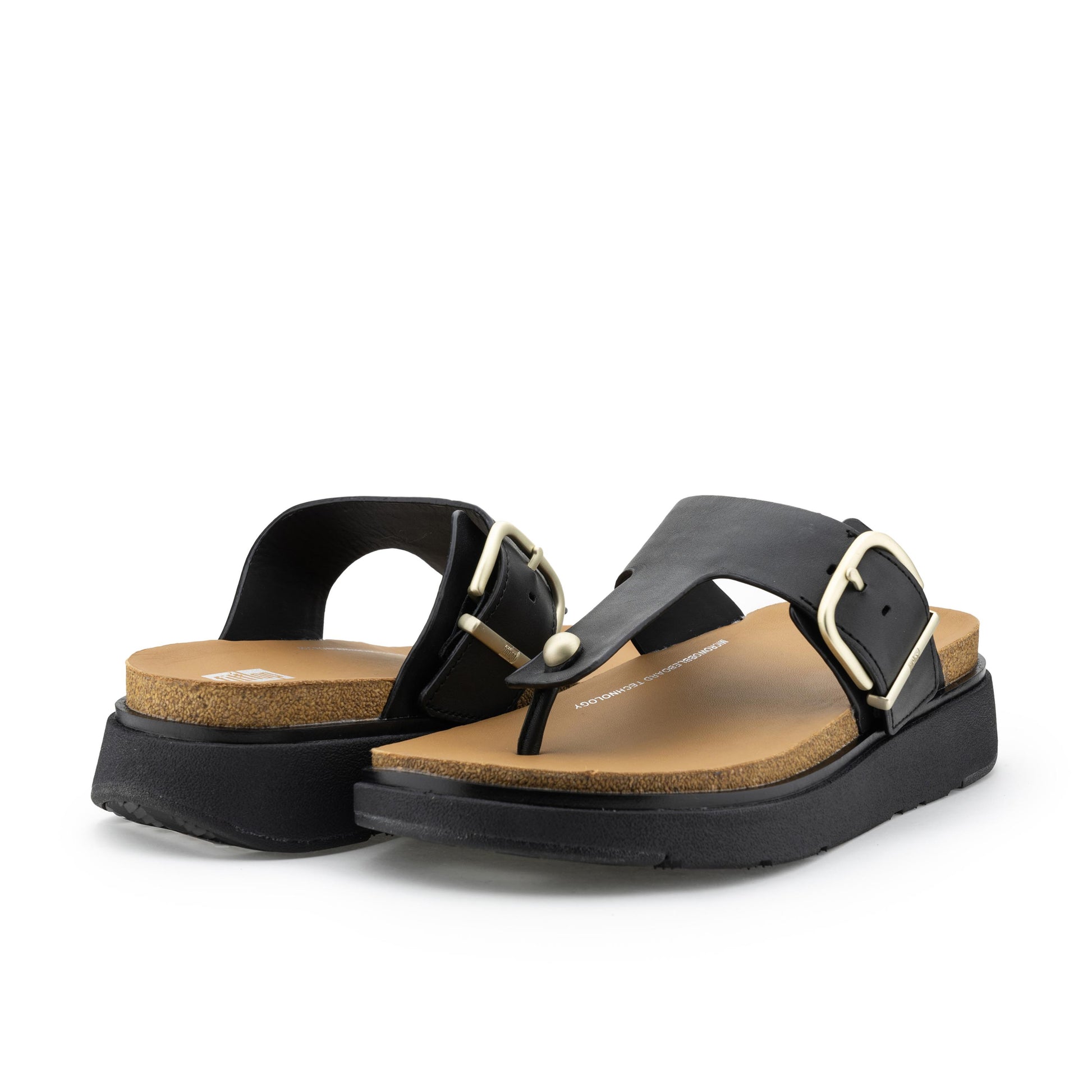 Sandalia plana negro con hebilla HE7 de FitFlop - HE7-20-2.jpg