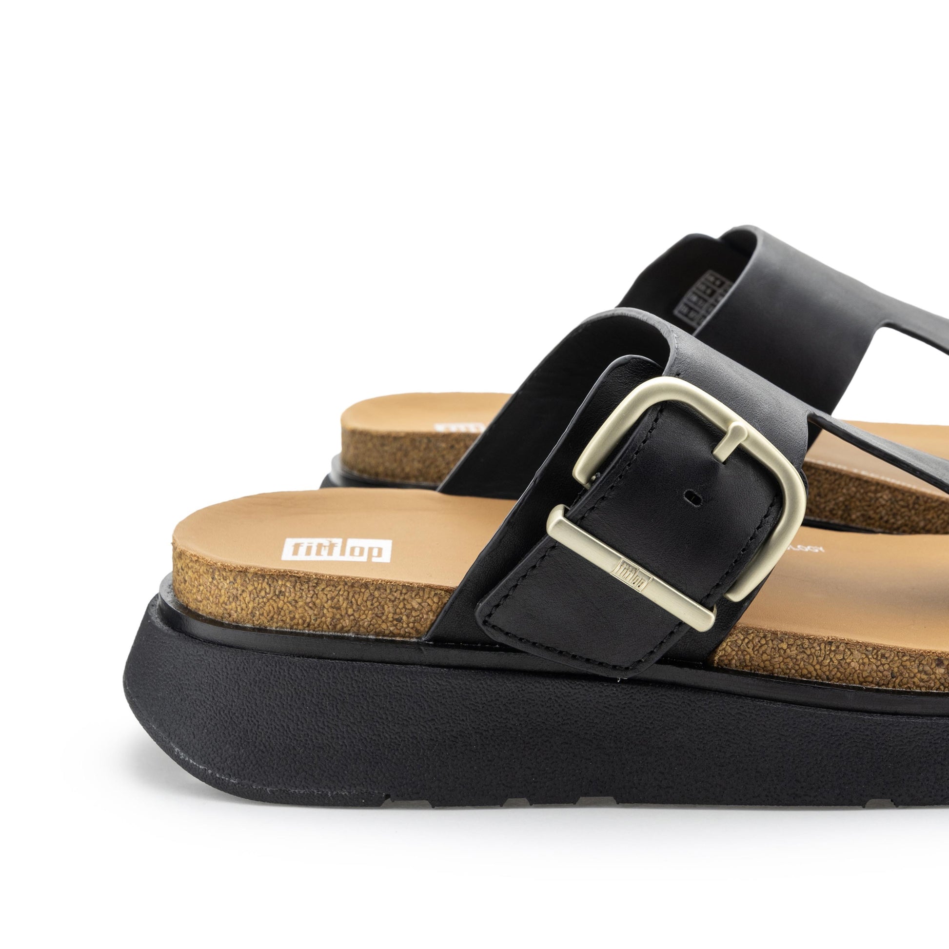 Sandalia plana negro con hebilla HE7 de FitFlop - HE7-20-5.jpg