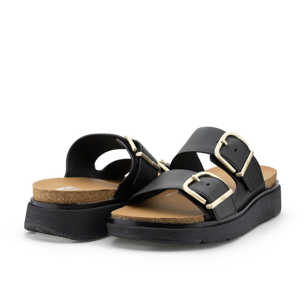 Sandalia plana negro con hebilla HE8 de FitFlop - HE8-20-2.jpg