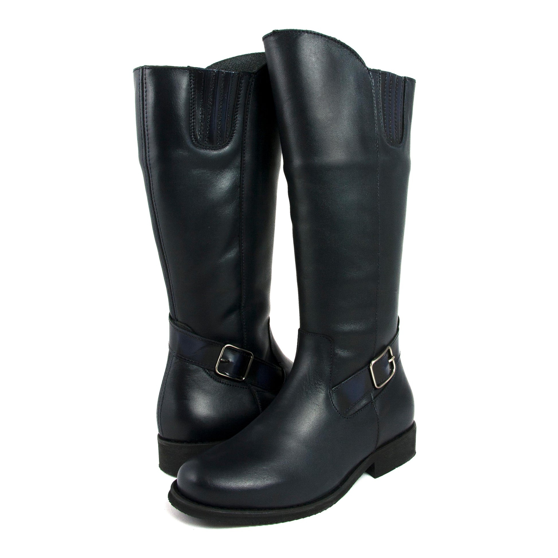 Bota azul con cremallera HEBILAS de Jeromín - HEBILAS-7-2.jpg