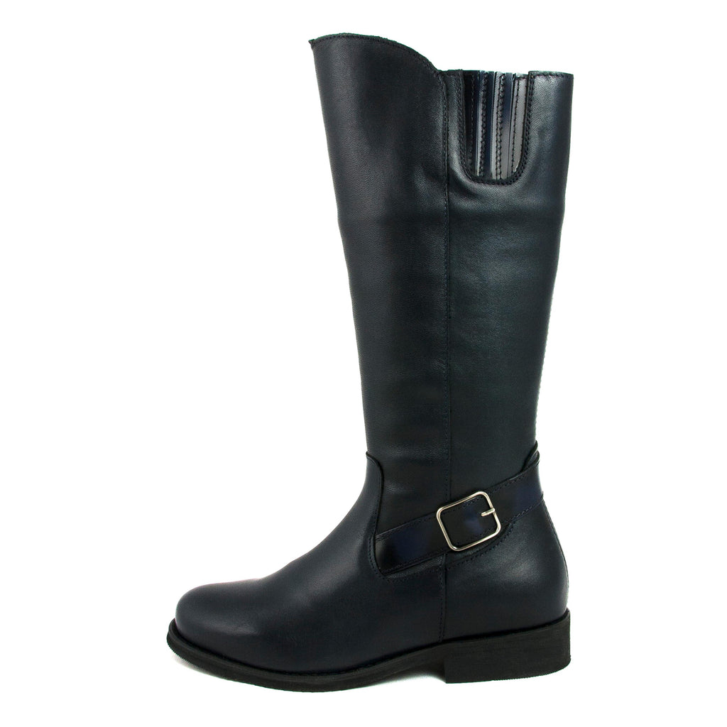 Bota azul con cremallera HEBILAS de Jeromín - HEBILAS-7-1.jpg