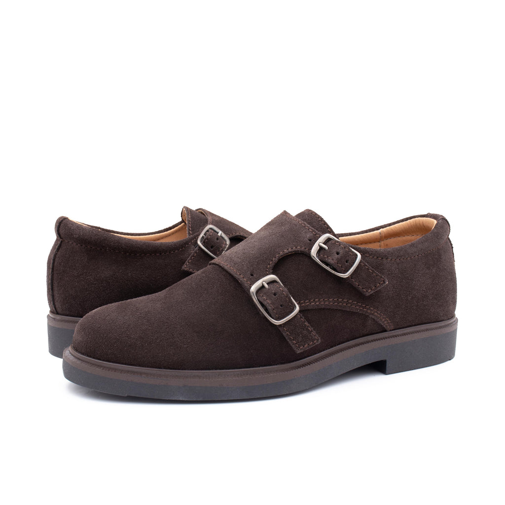 Blucher liso elegante ante marrón con hebilla HEBIS Jeromín - HEBIS-26-2.jpg