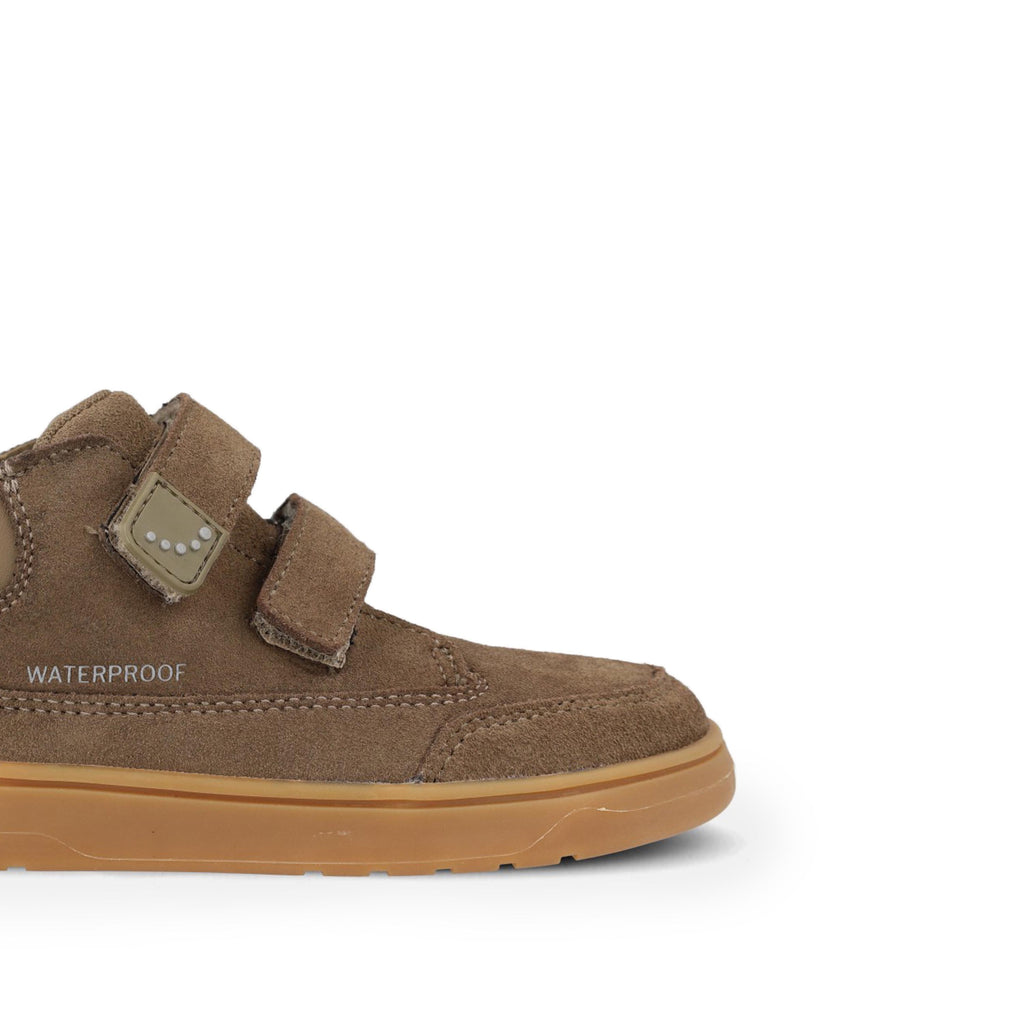 Bota barefoot serraje visón HEFESTO Blanditos