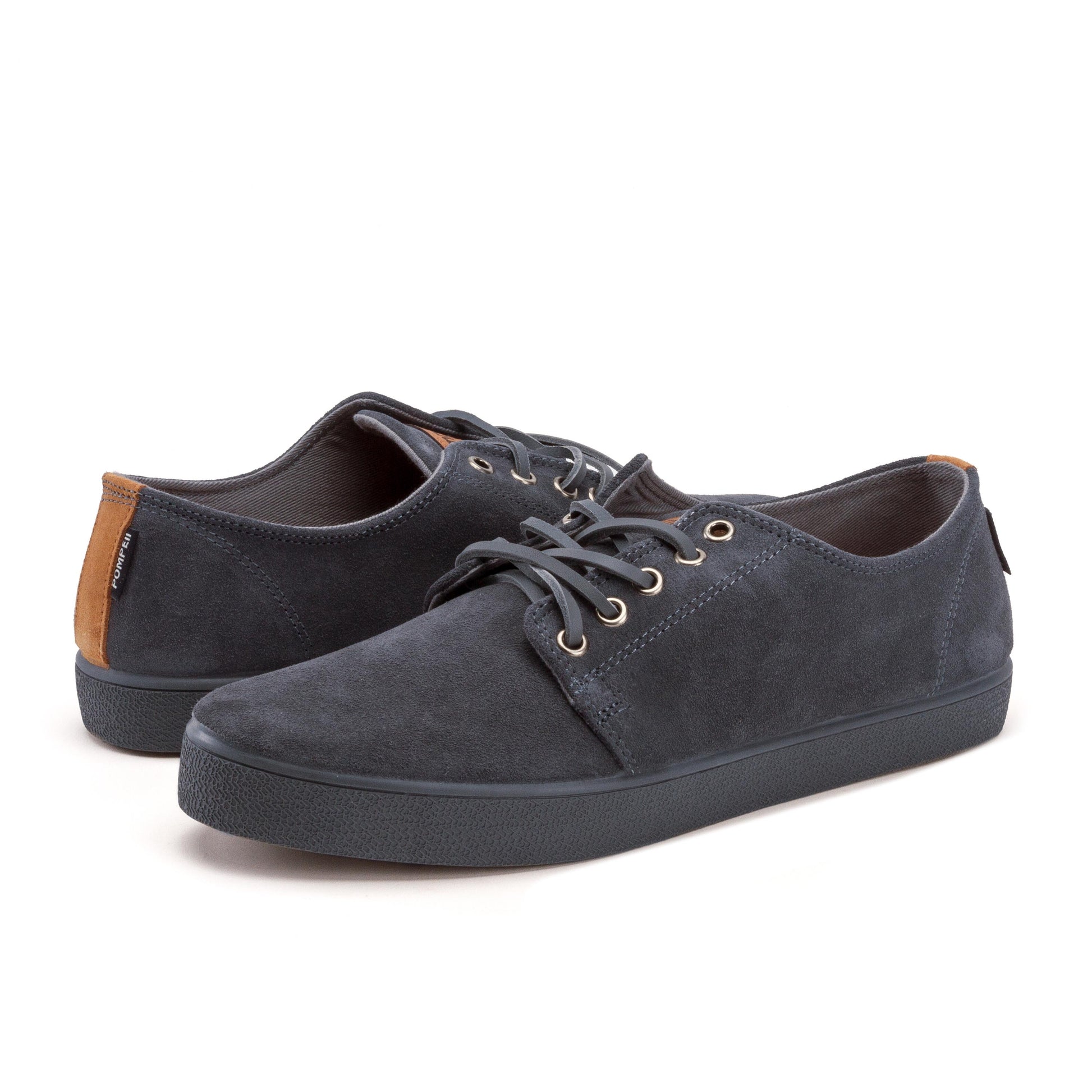 Zapatilla ante gris con cordón HIGBY Pompeii - HIGBY-121-2.jpg