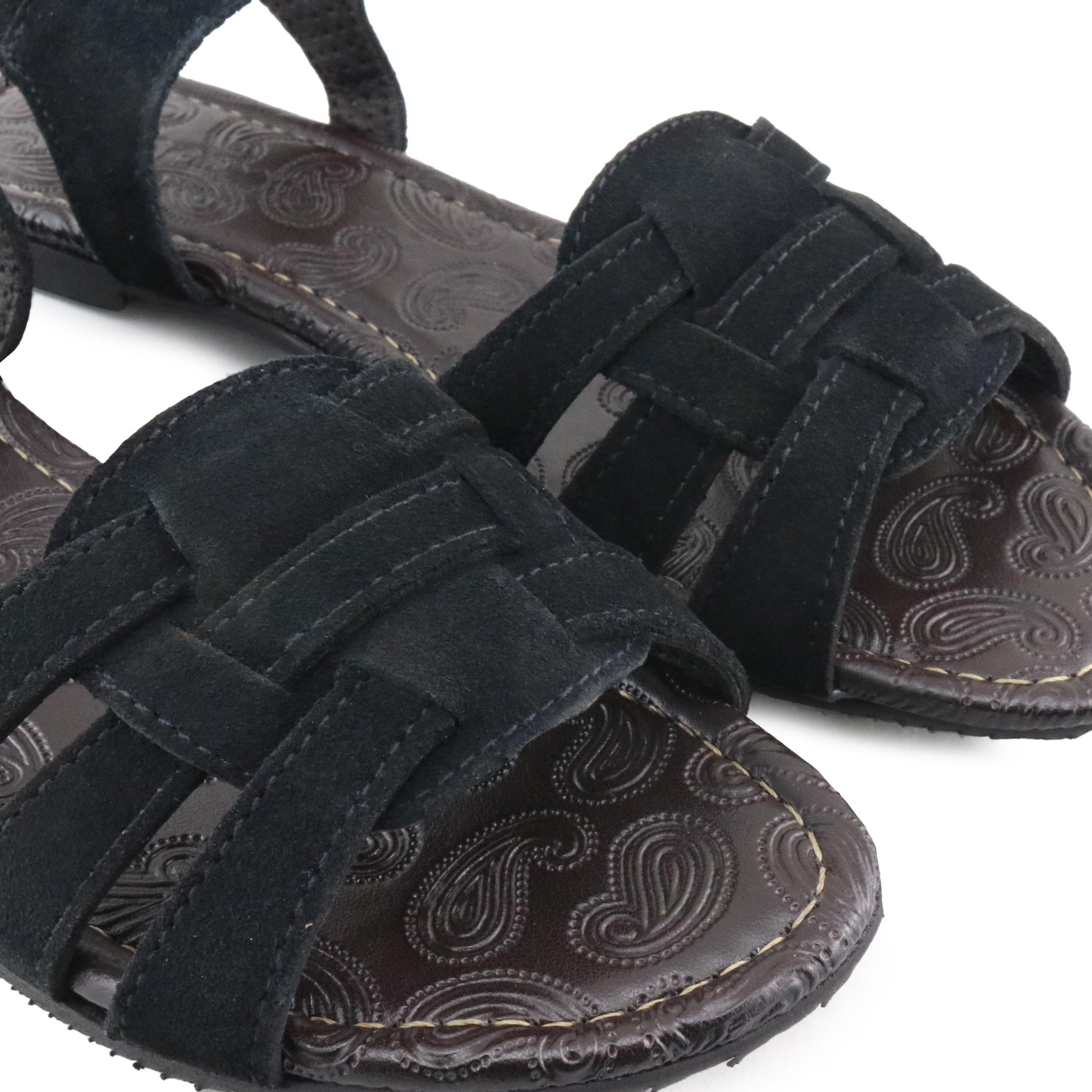 Sandalia plana ante negro con hebilla ISLA Jeromín - ISLA-31-6.jpg