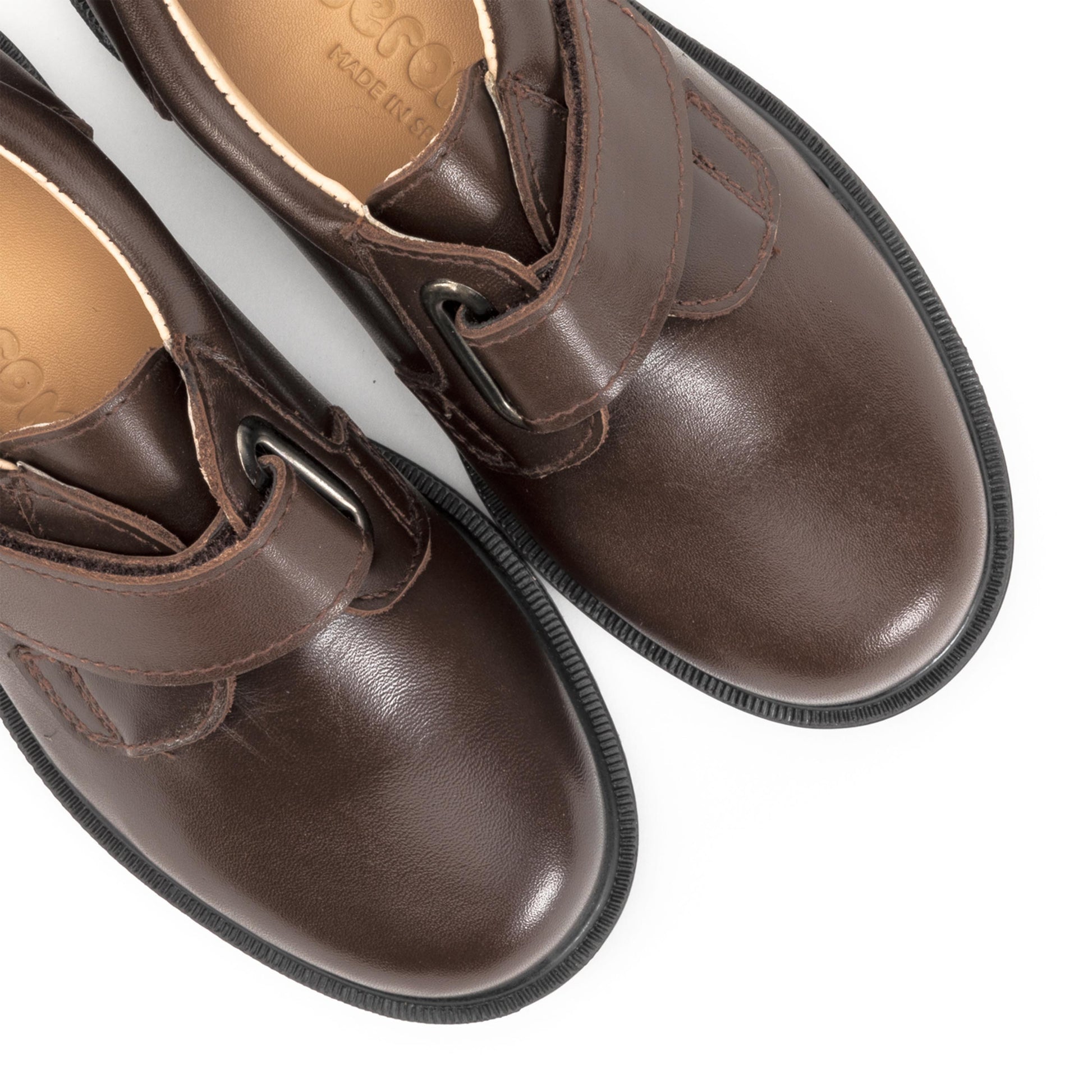 Blucher marrón con velcro JERO500 Jeromín - JERO500-12-6.jpg