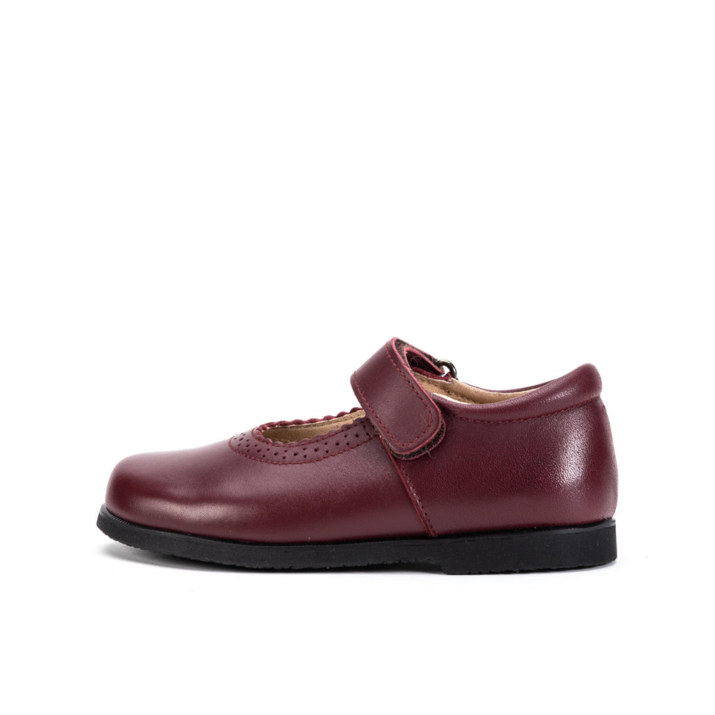 Mercedita burdeos con velcro JERO502 de Jeromín - JERO502-13-1.jpg