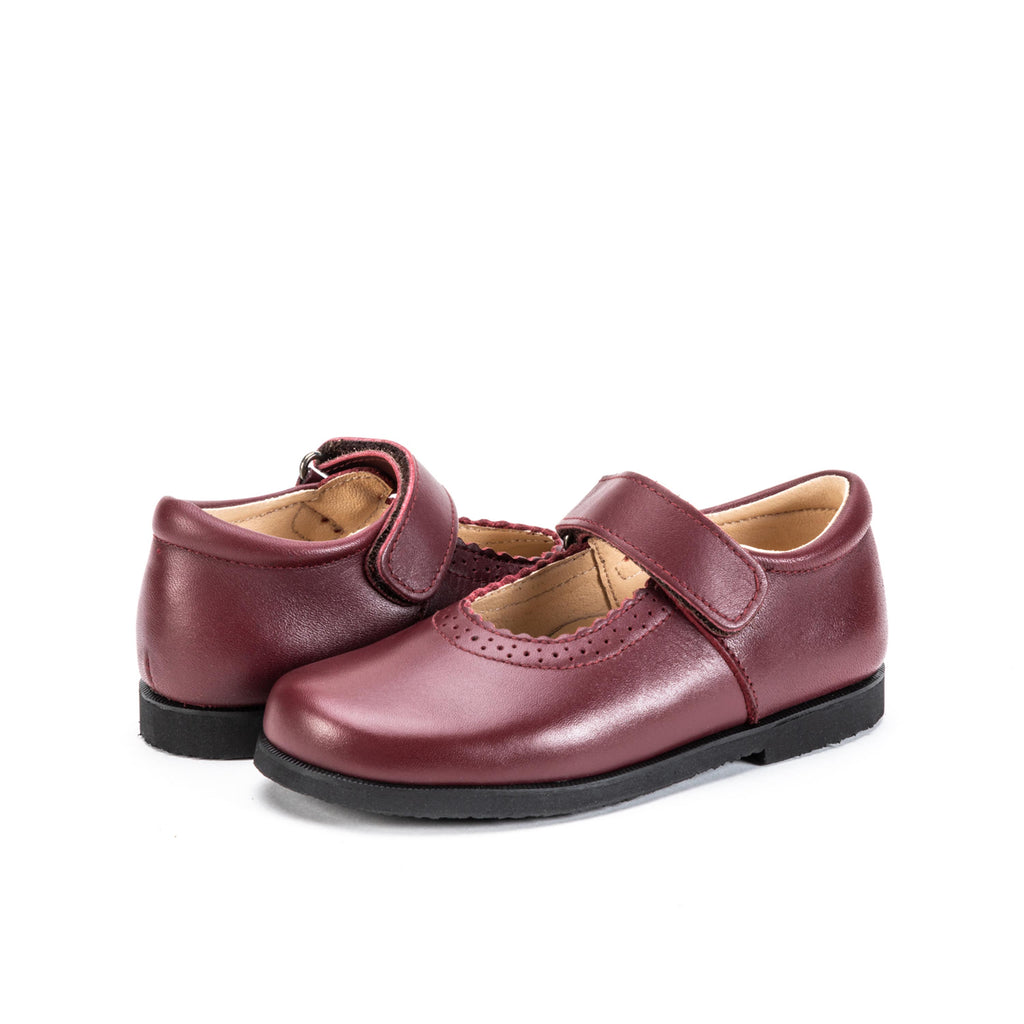 Mercedita burdeos con velcro JERO502 de Jeromín - JERO502-13-2.jpg