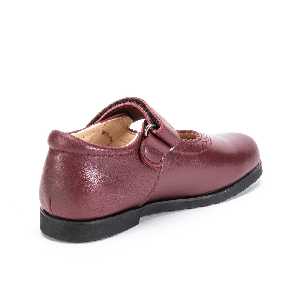 Mercedita burdeos con velcro JERO502 de Jeromín - JERO502-13-3.jpg