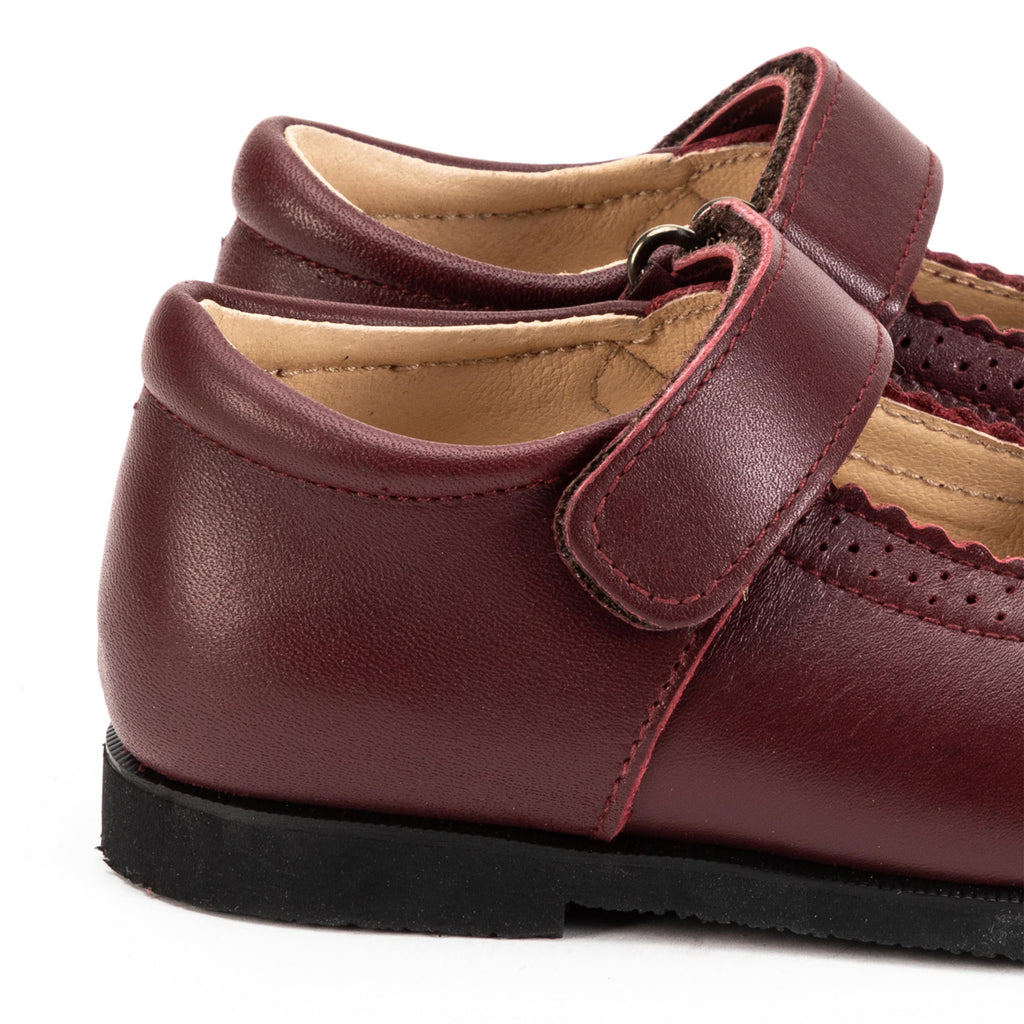 Mercedita burdeos con velcro JERO502 de Jeromín - JERO502-13-5.jpg