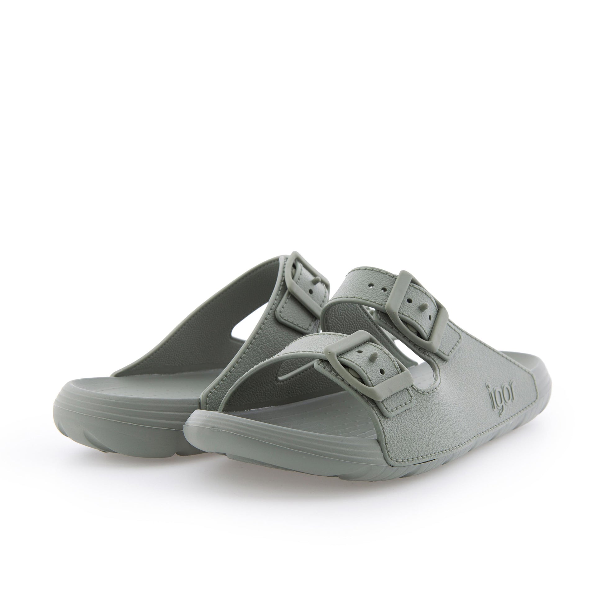 Sandalia kaki con hebilla KAI de Igor - KAI-33-2.jpg