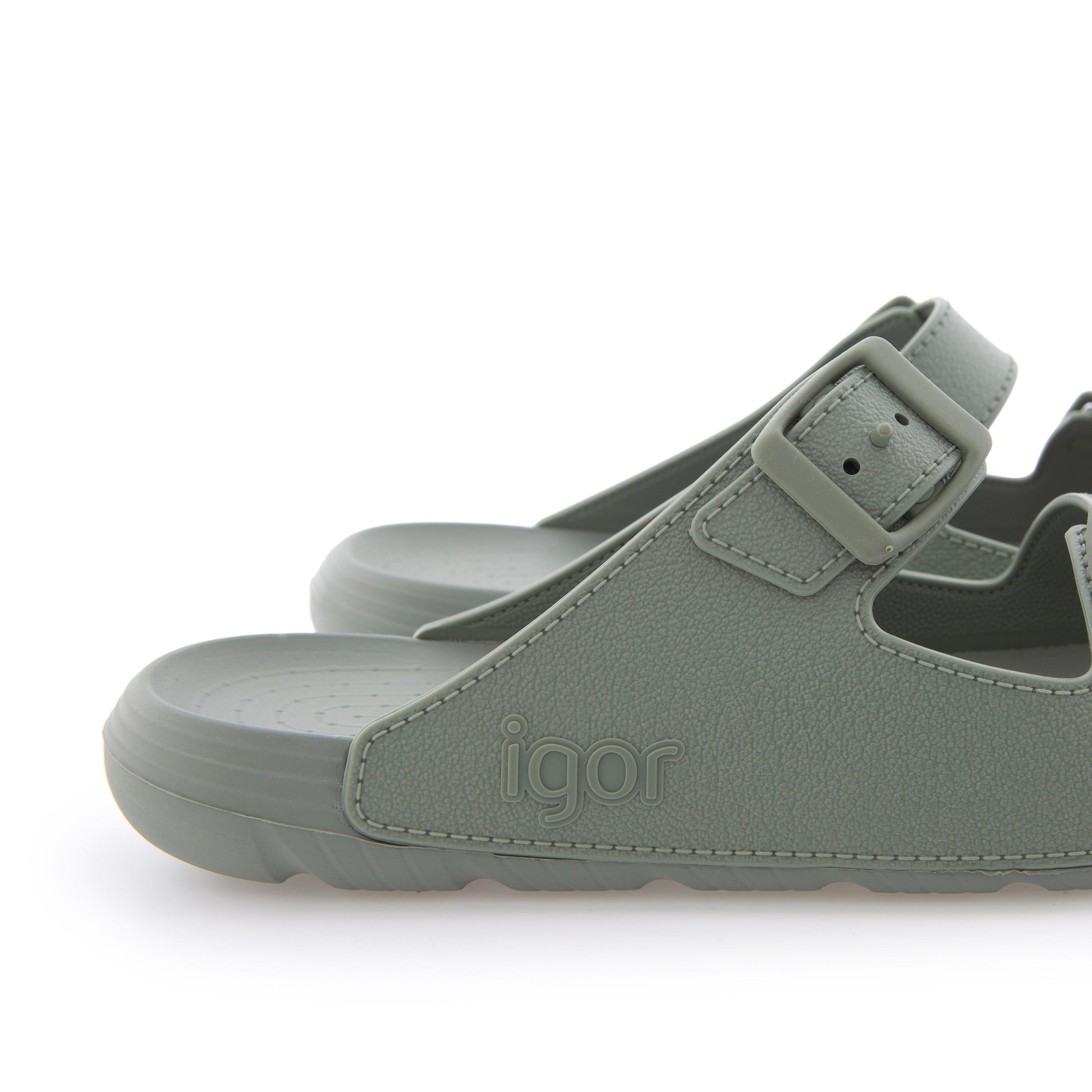 Sandalia kaki con hebilla KAI de Igor - KAI-33-5.jpg