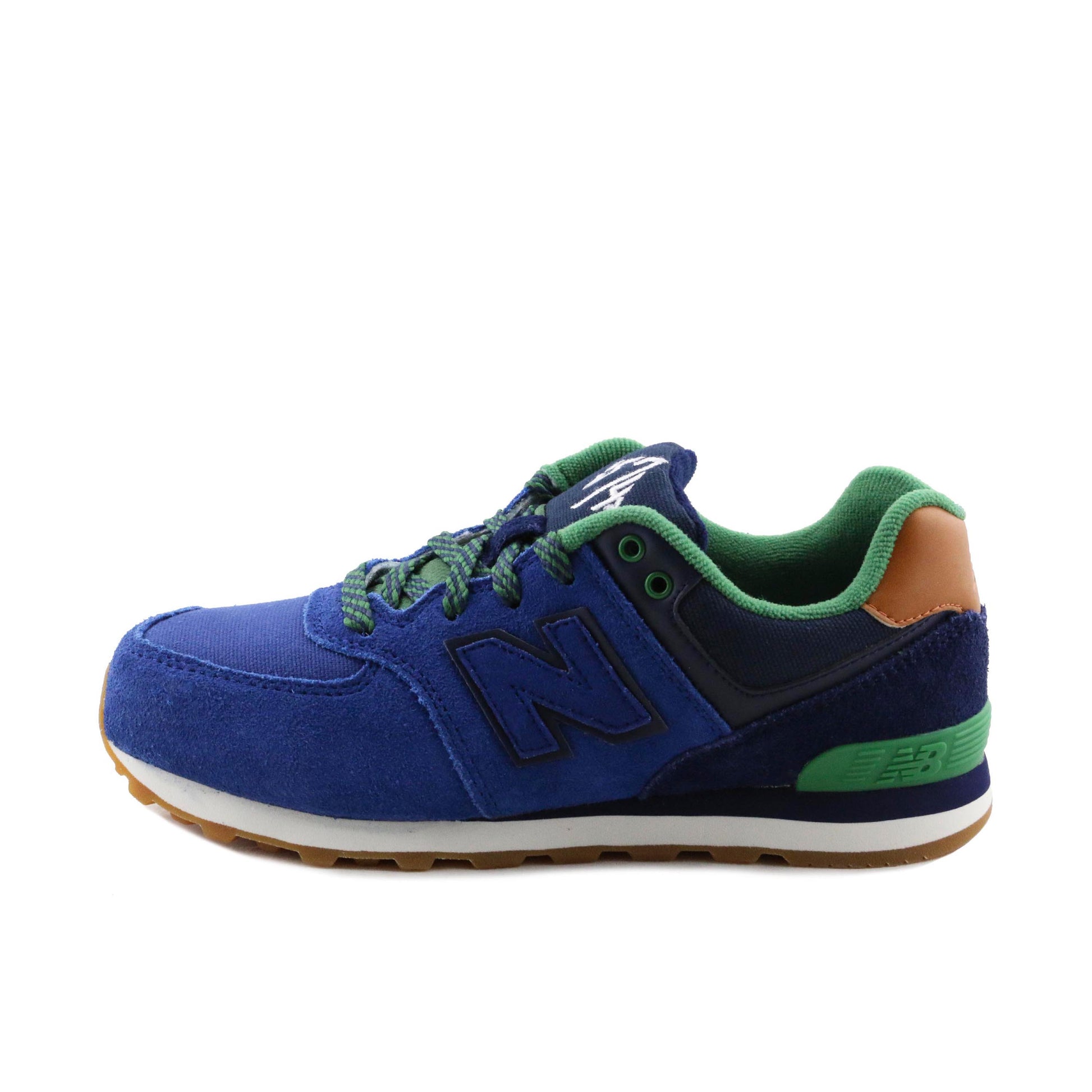 Deportiva azulón oscuro con cordón KL574NEP New Balance - KL574NEP-113-1.jpg