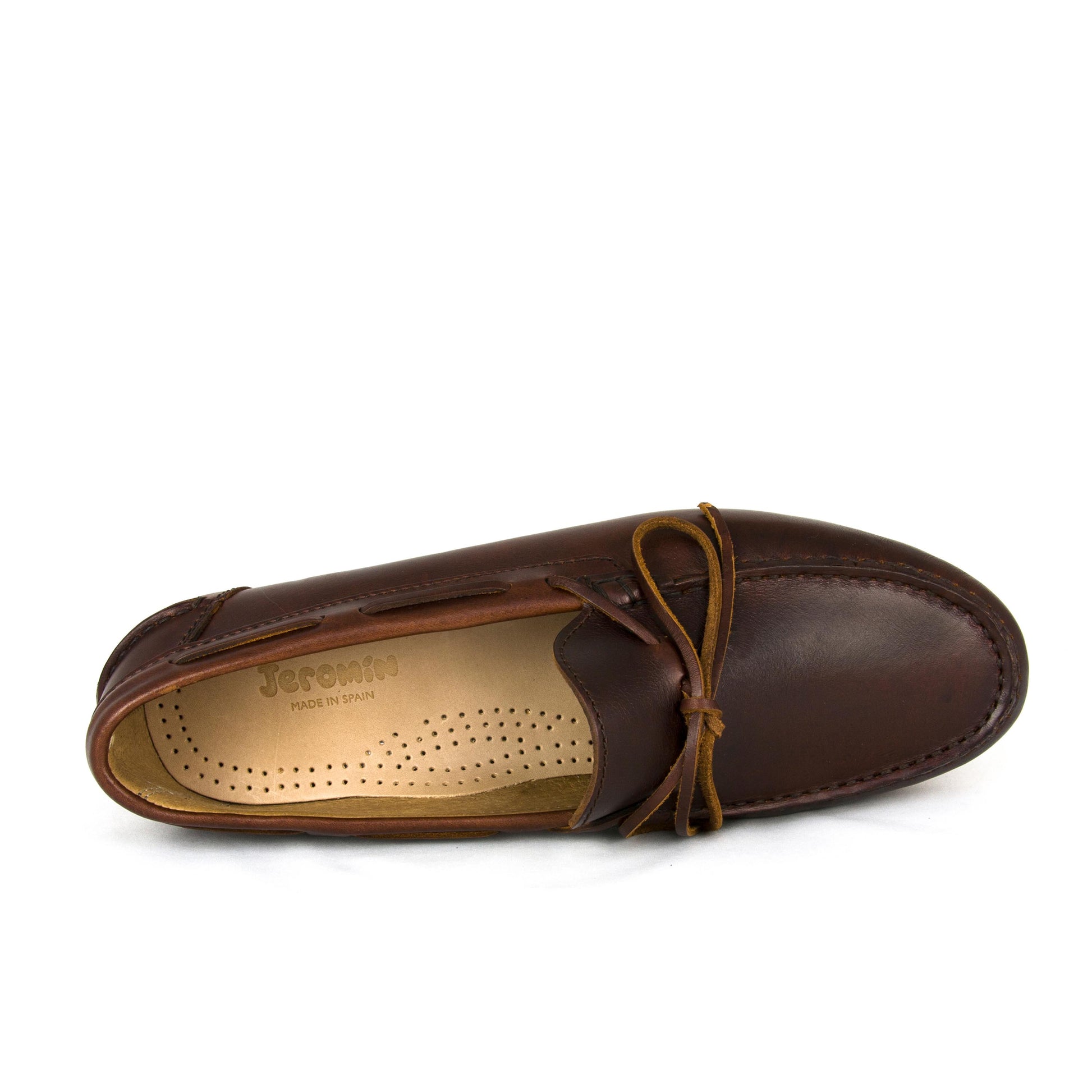 Mocasín marrón con lazo de verano LAZO-C de Jeromín - LAZO-C-12-6.jpg