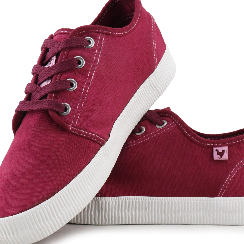 Zapatilla burdeos con cordón LEO Walk in Pitas - LEO-13-6.jpg