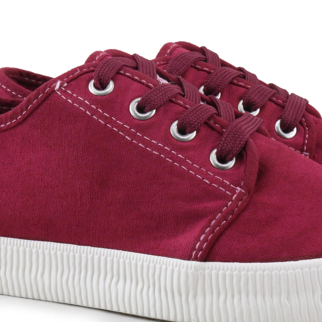 Zapatilla burdeos con cordón LEO Walk in Pitas - LEO-13-5.jpg