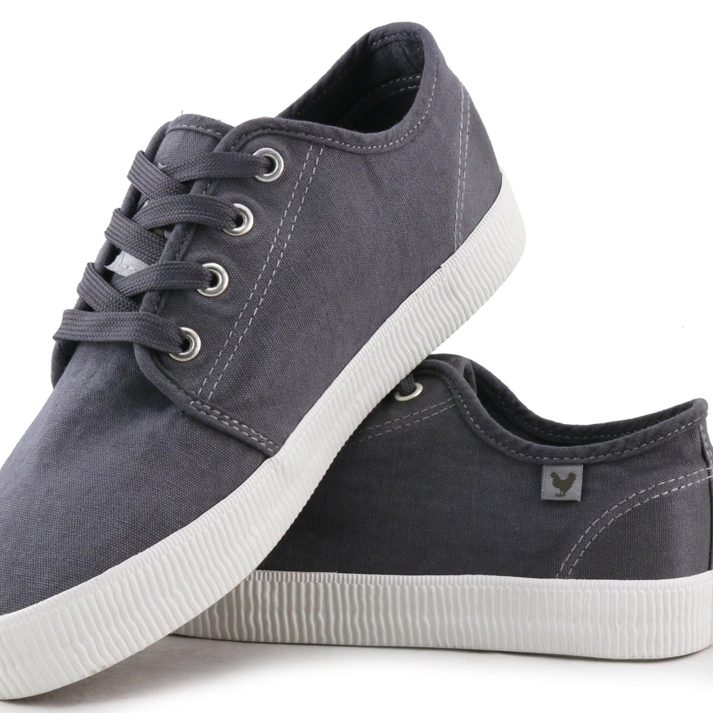 Zapatilla gris con cordón LEO de Walk in Pitas - LEO-16-6.jpg