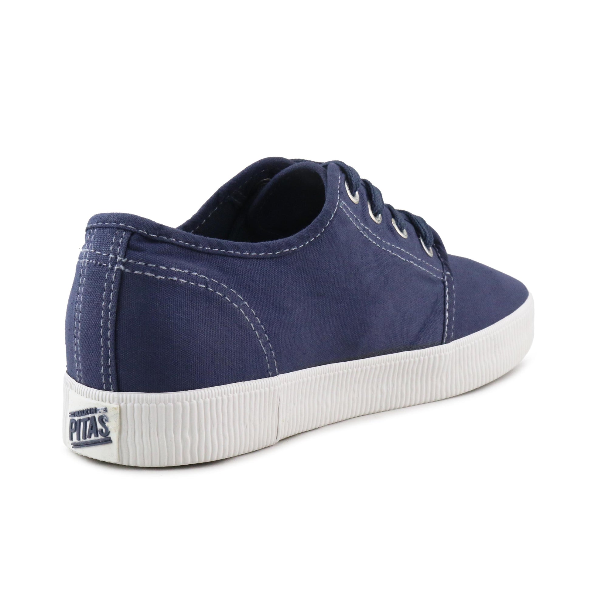 Zapatilla azul con cordón LEO de Walk in Pitas - LEO-7-3.jpg