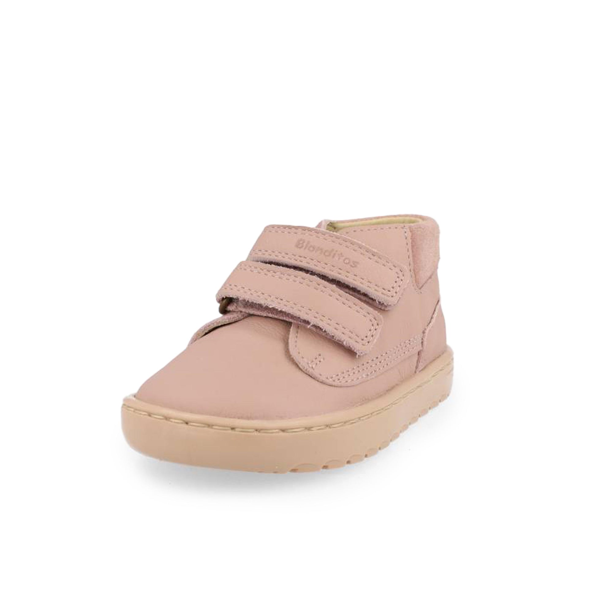 Bota barefoot rosa con velcro LIMA de Blanditos
