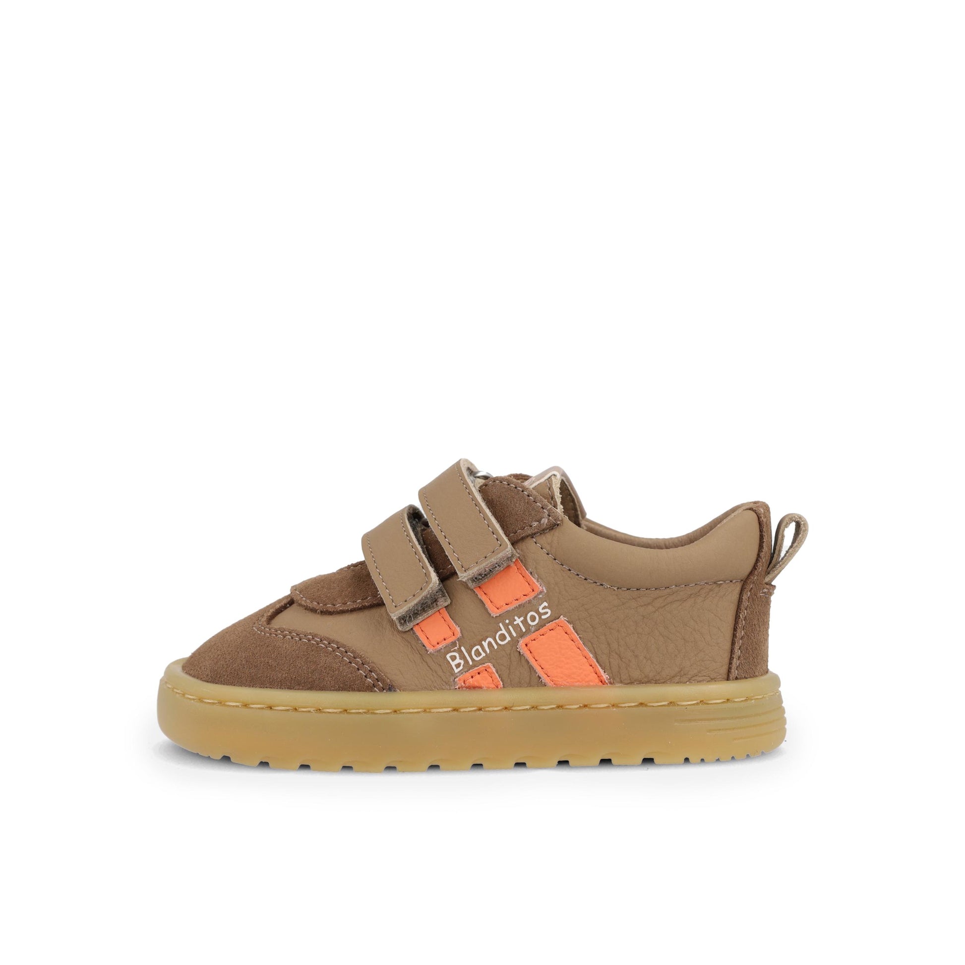 Deportiva barefoot visón LISBOA Blanditos