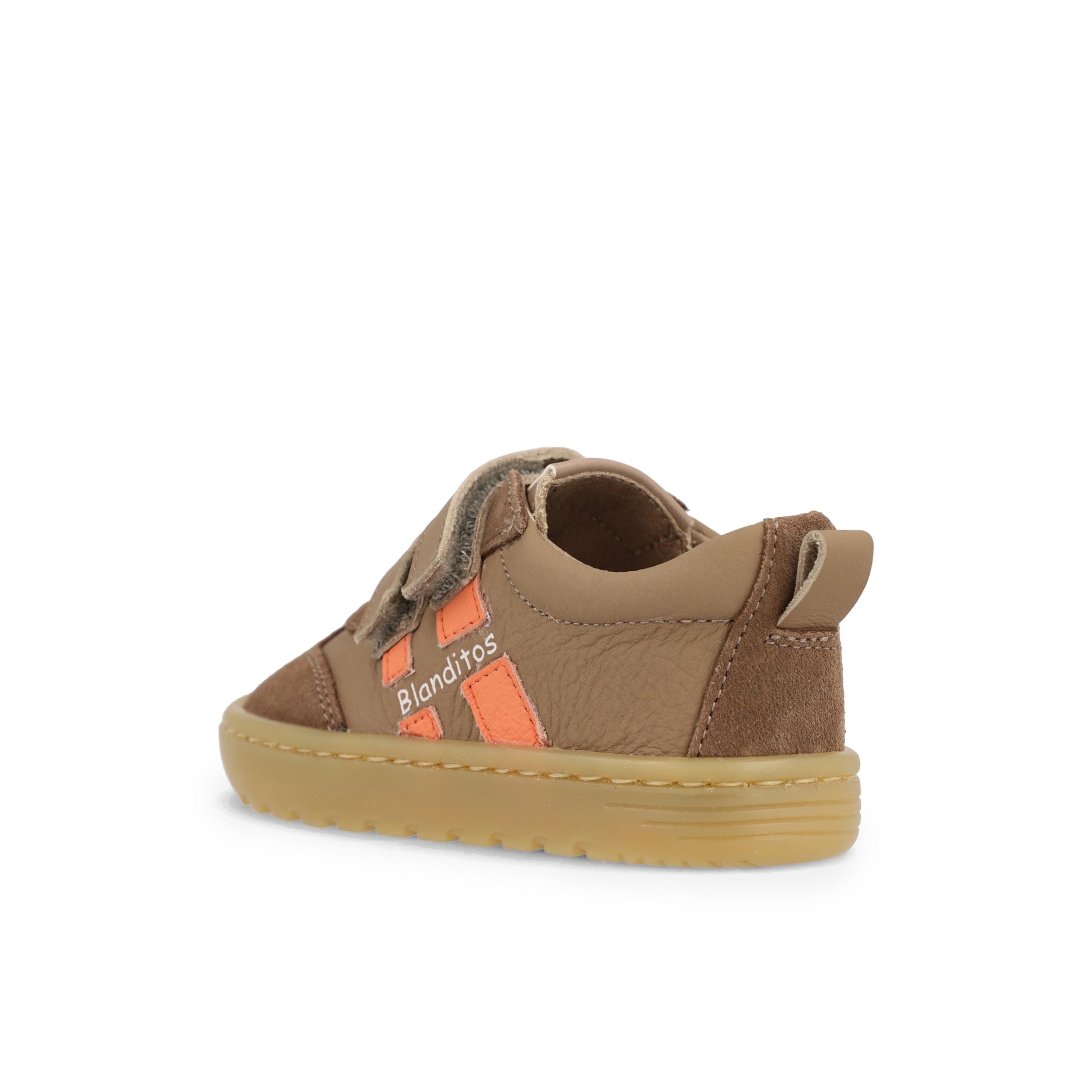 Deportiva barefoot visón LISBOA Blanditos