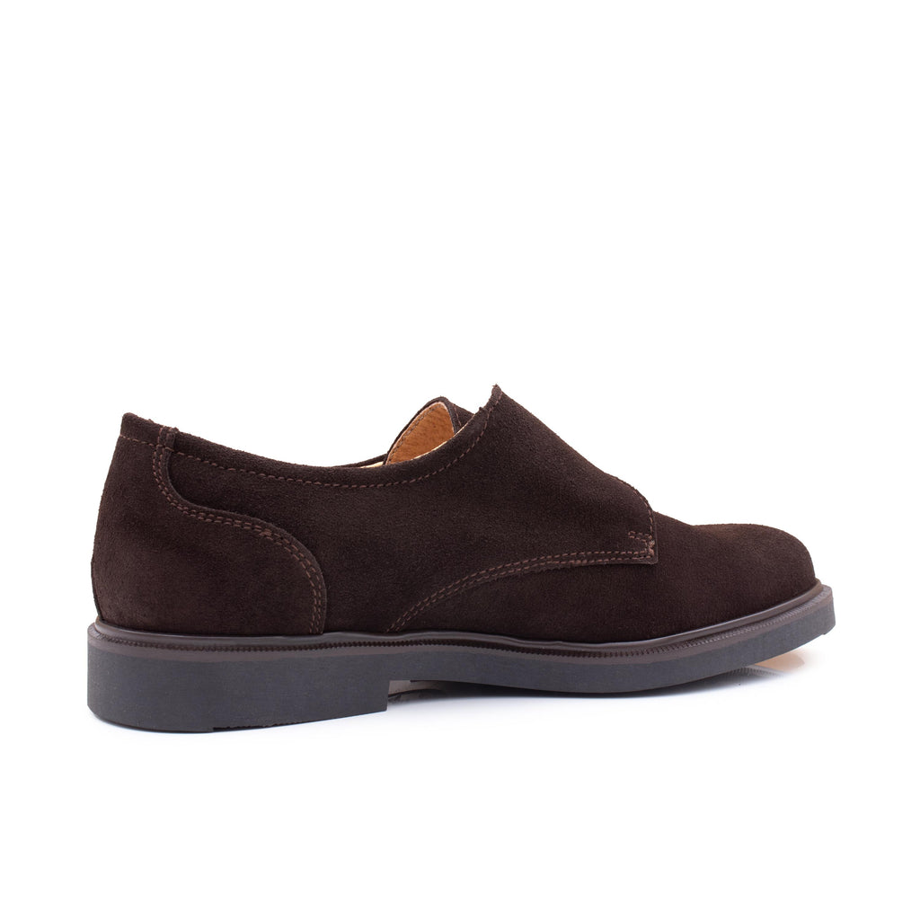 Blucher liso elegante ante marrón con hebilla LOBUHE Jeromín - LOBUHE-26-3.jpg