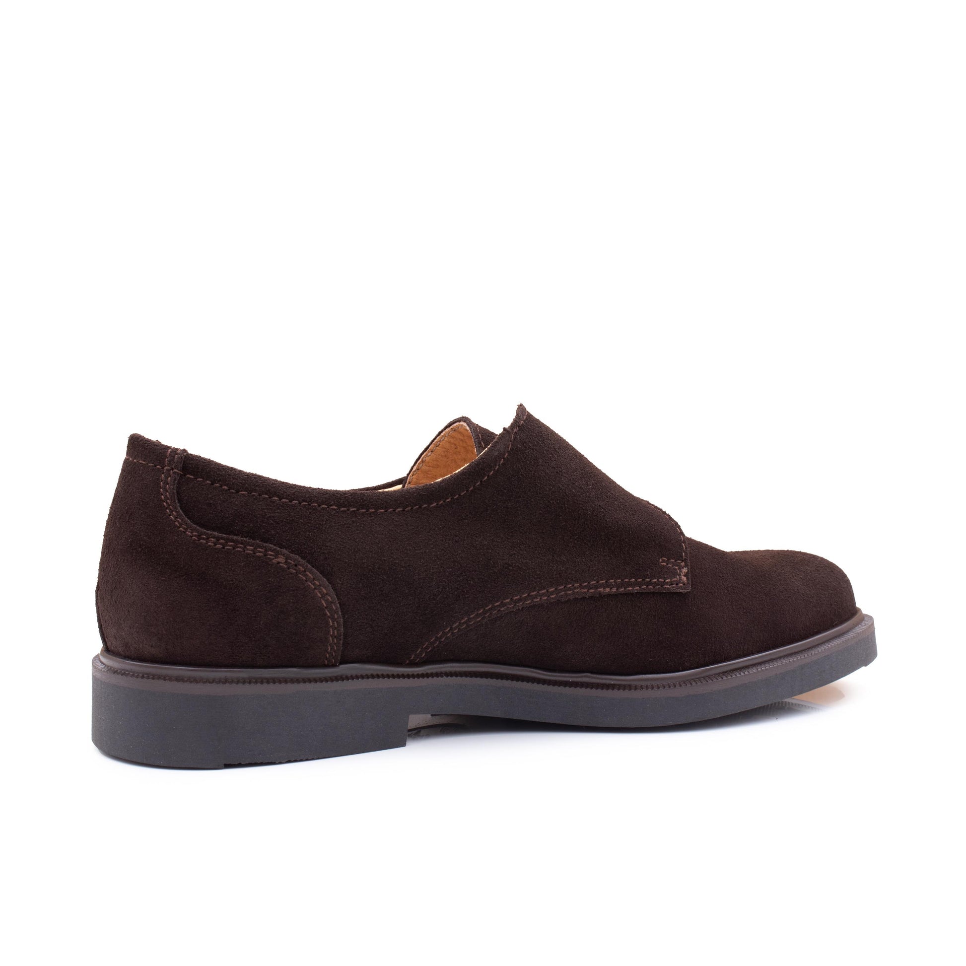 Blucher liso elegante ante marrón con hebilla LOBUHE Jeromín - LOBUHE-26-3.jpg