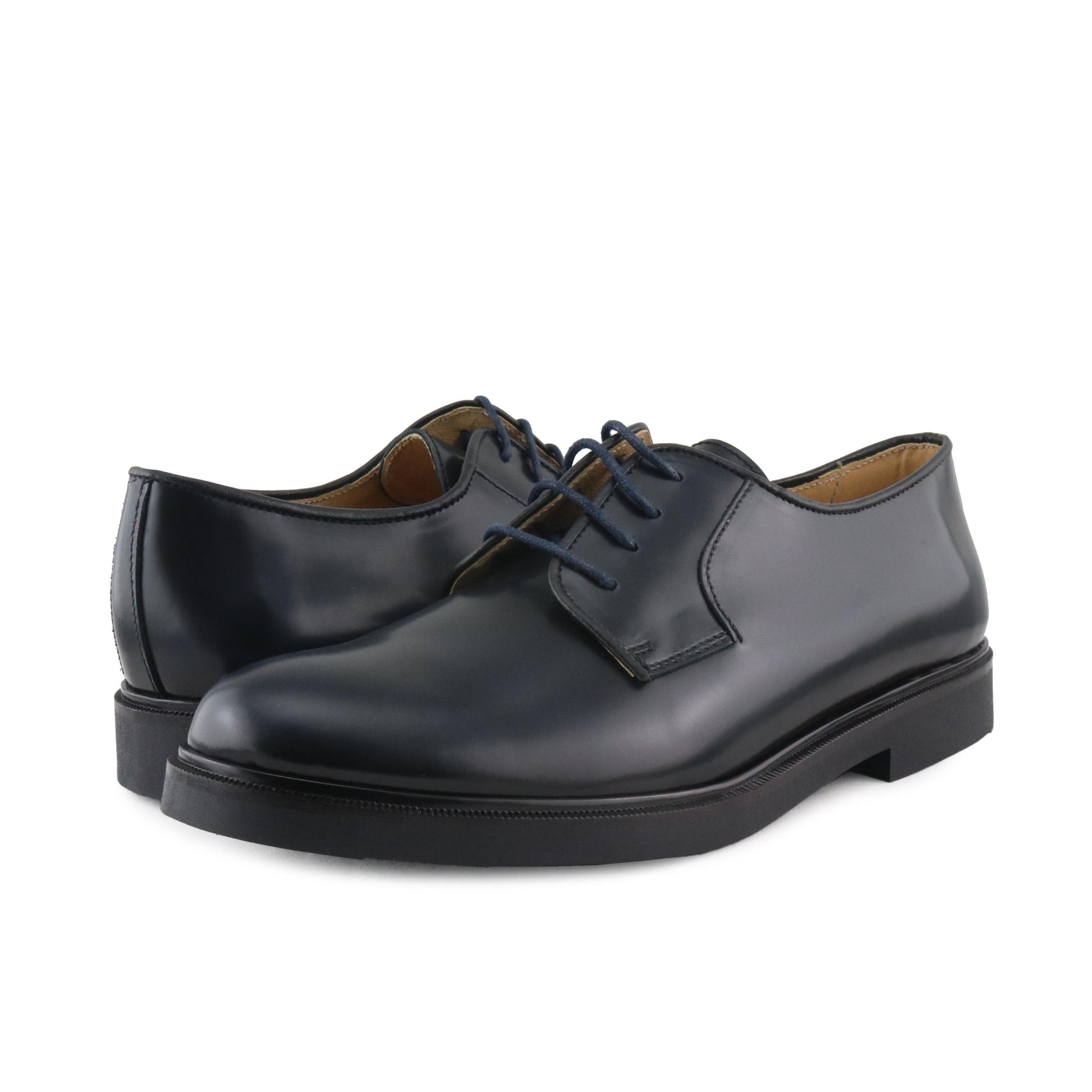 Blucher liso elegante azul con cordón LOBULI de Jeromín - LOBULI-7-2.jpg
