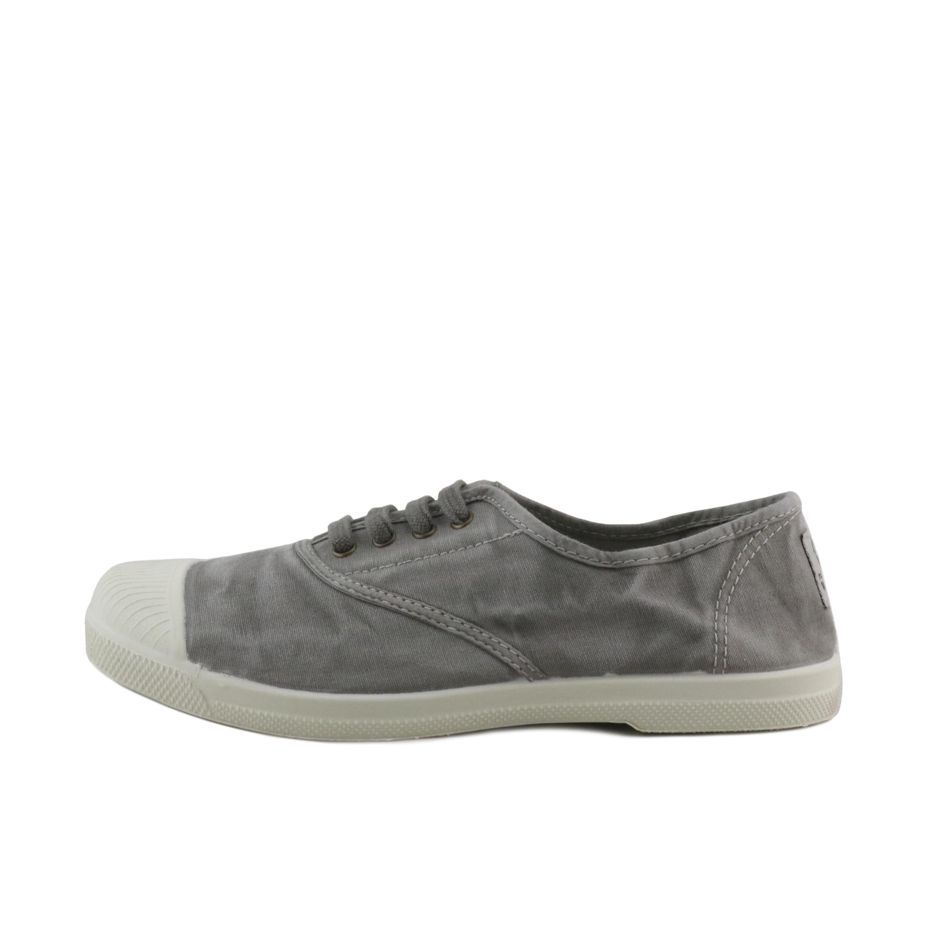 Zapatilla gris claro de elástico LONA102 Natural World - LONA102-349-1.jpg