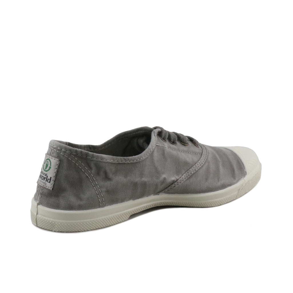 Zapatilla gris claro de elástico LONA102 Natural World - LONA102-349-3.jpg