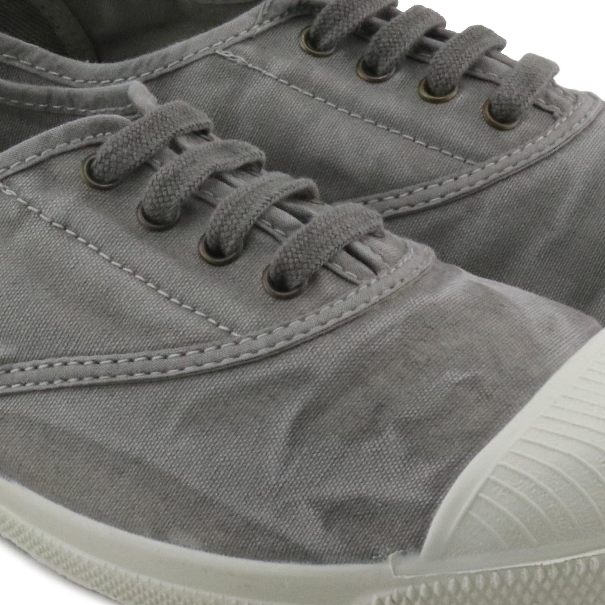 Zapatilla gris claro de elástico LONA102 Natural World - LONA102-349-6.jpg