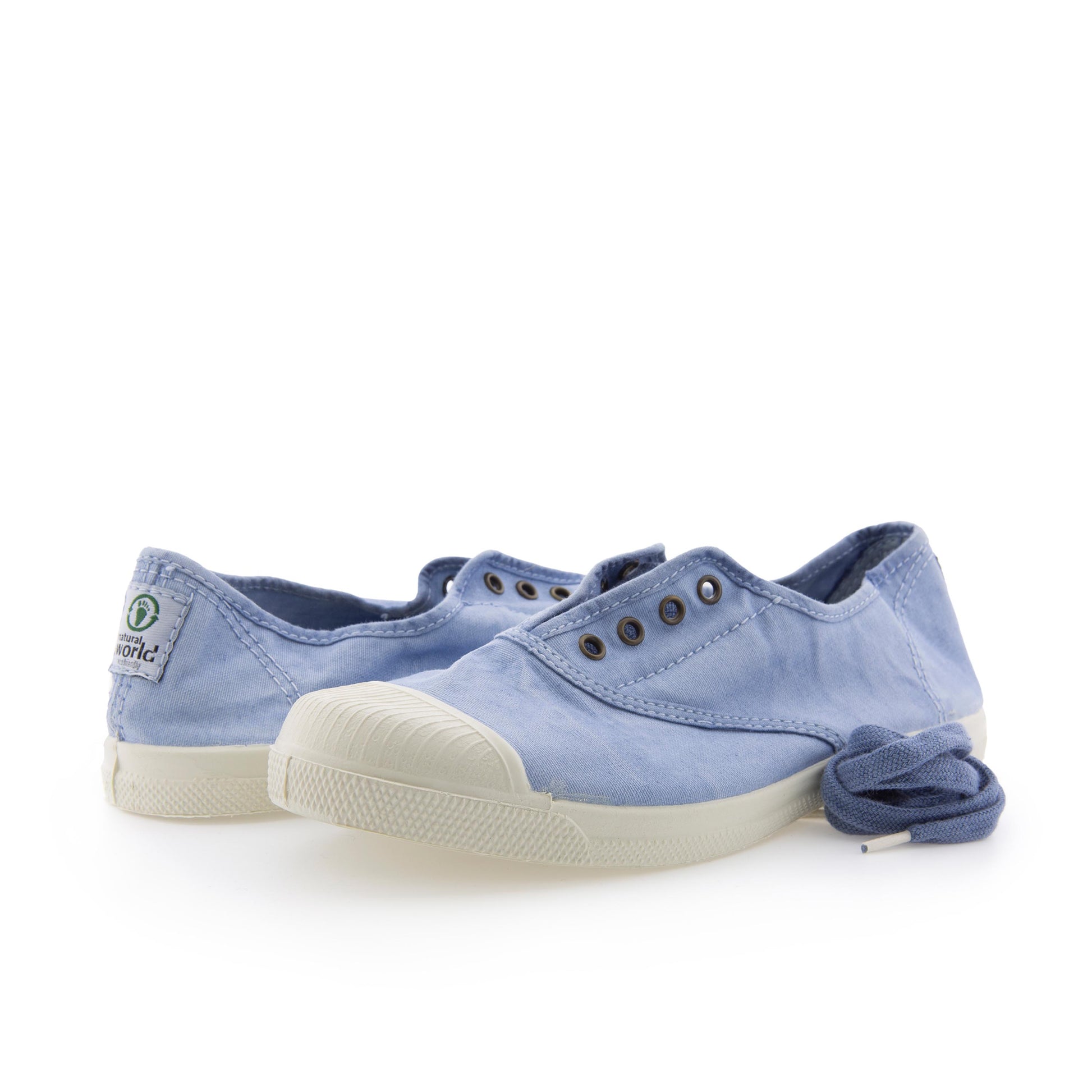 Zapatilla air blue de elástico LONA102 Natural World - LONA102-510-2.jpg