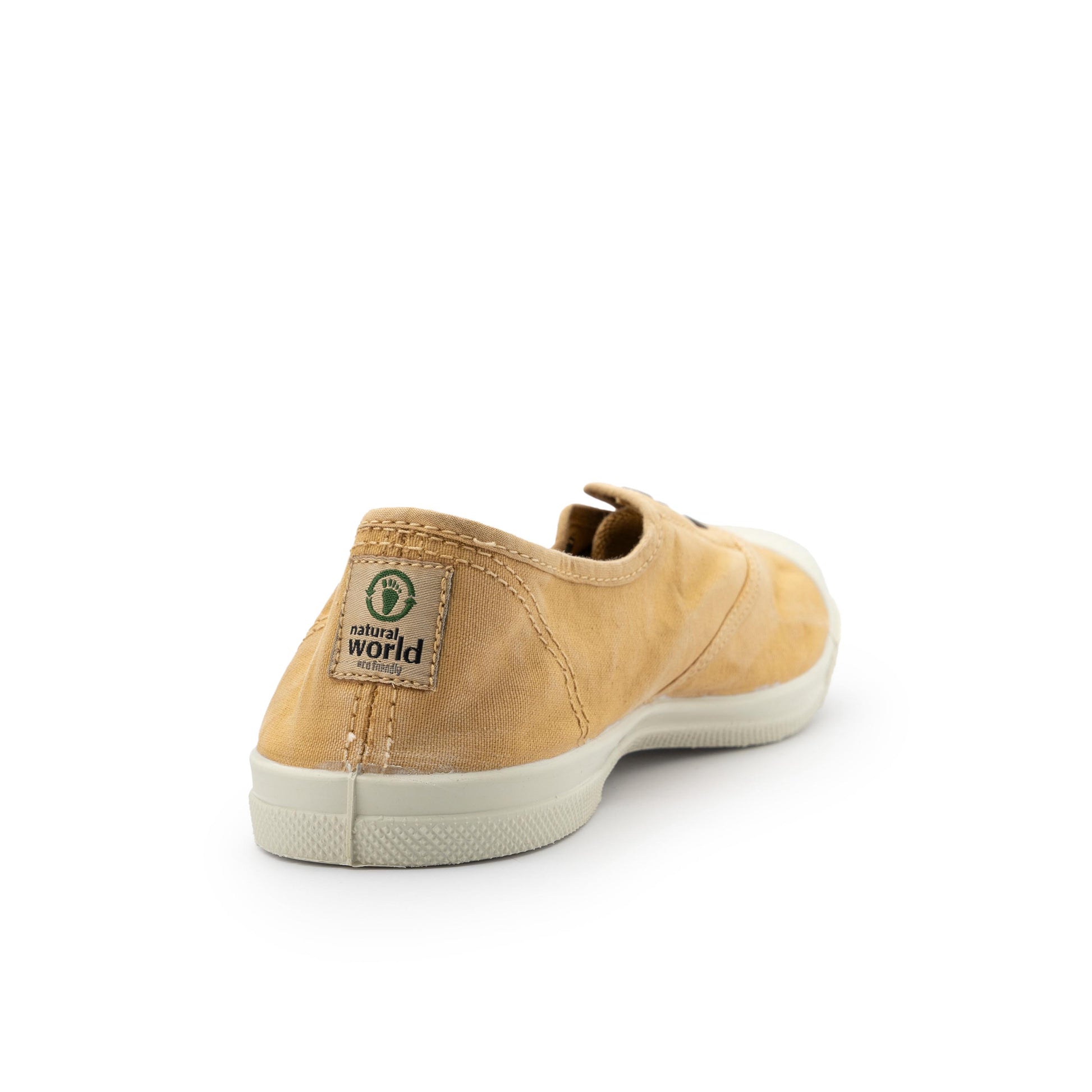 Zapatilla arcilla de cordón y elástico LONA102 Natural World - LONA102-580-3.jpg